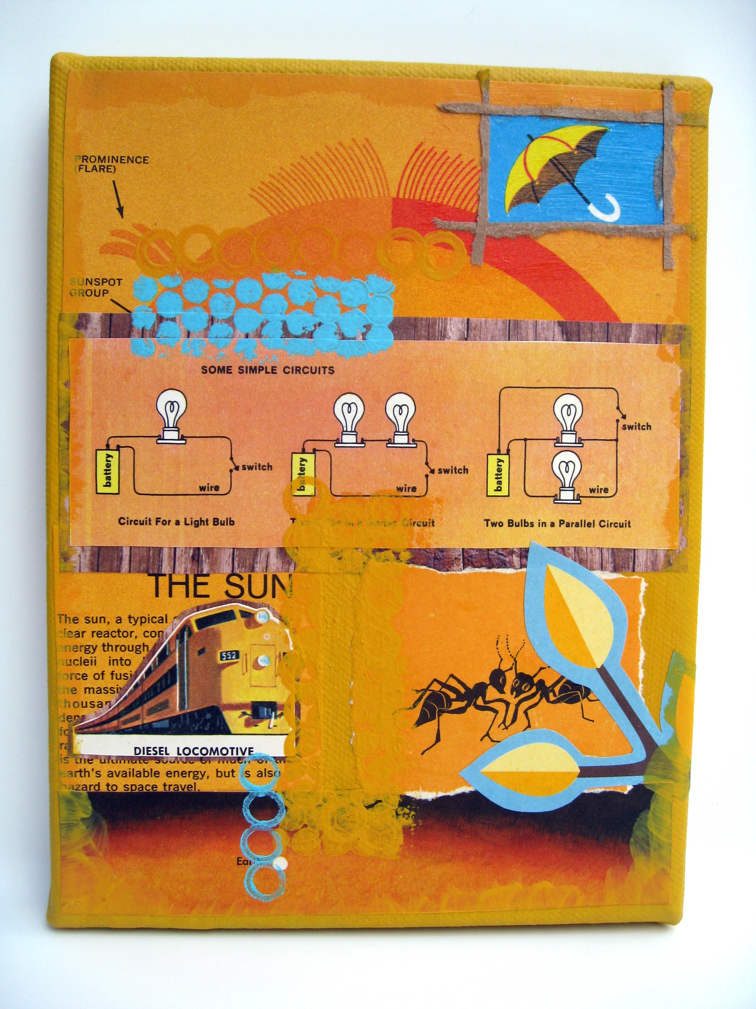 Yellow Collage for Henry. 2009