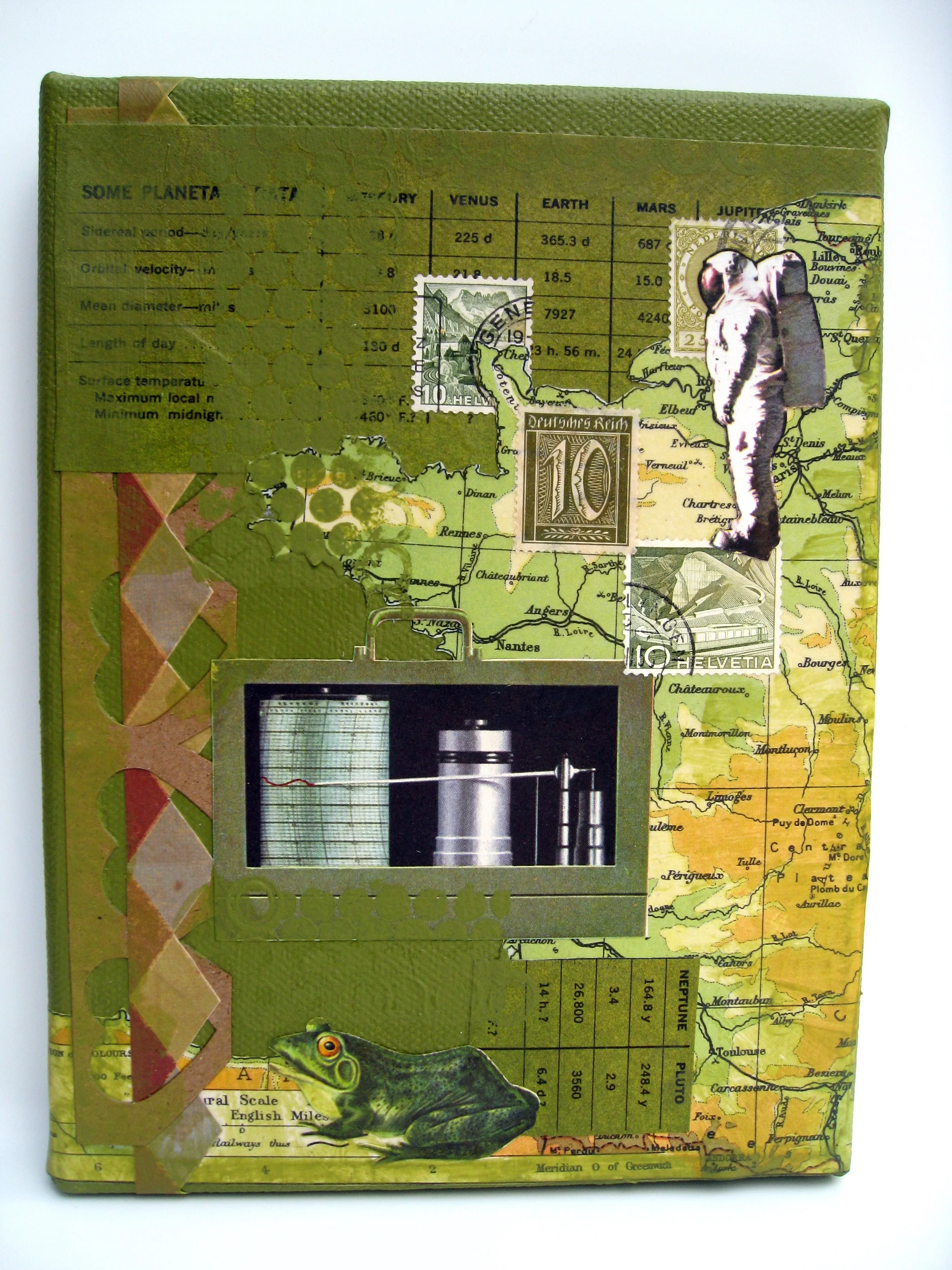 Green Collage for Henry. 2009