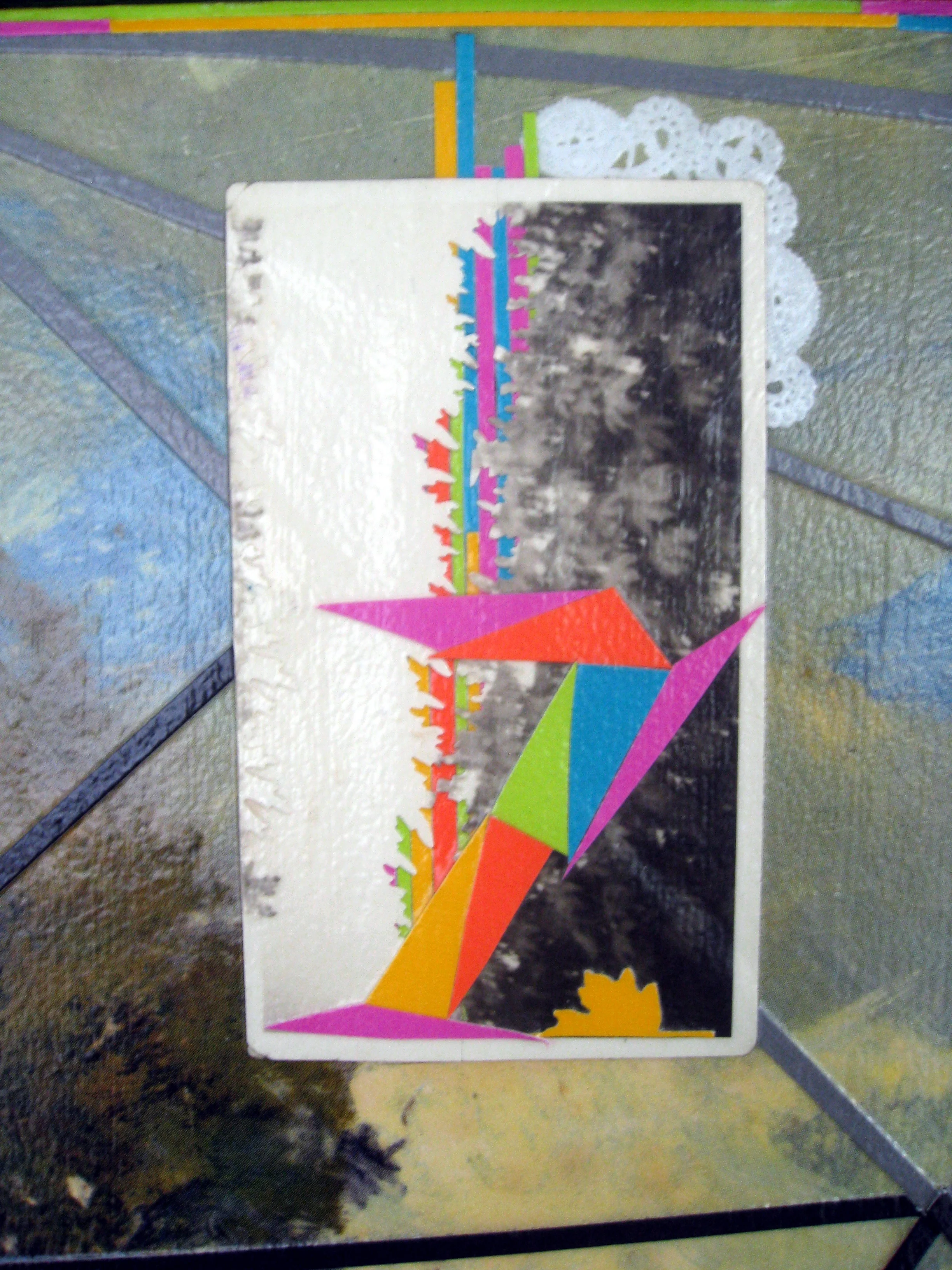 Altered Forest Print detail. 2009