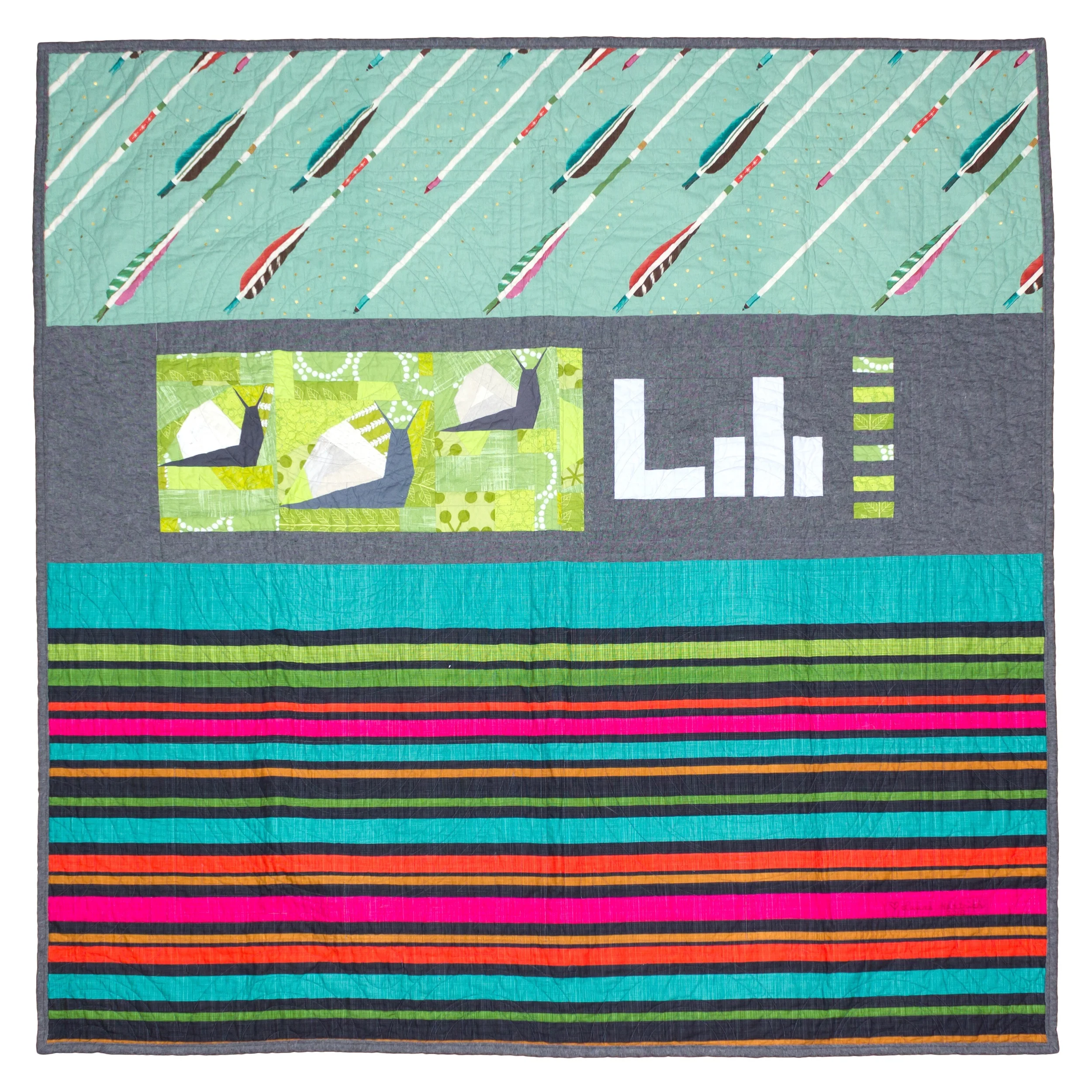 Lili’s quilt, back