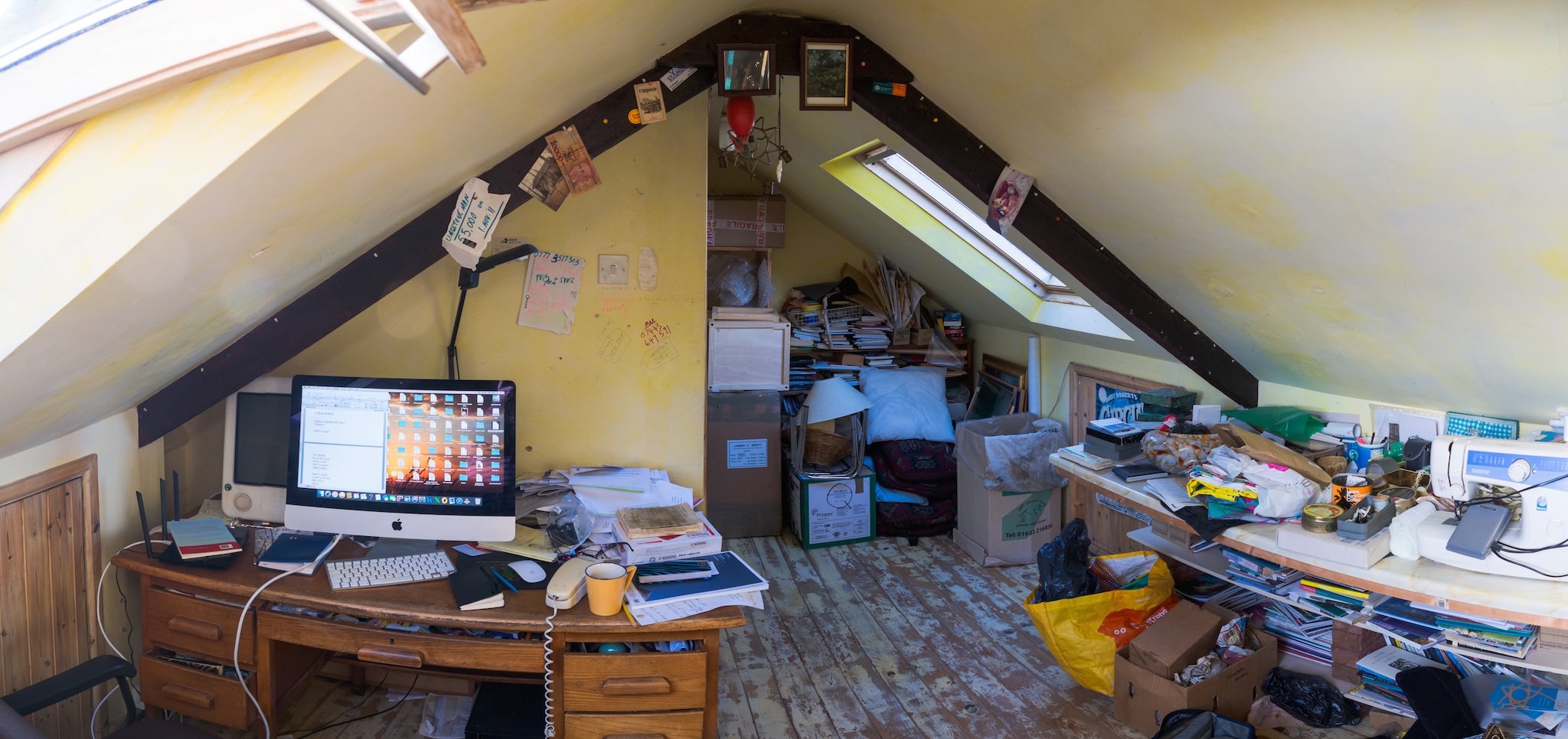 The attic room