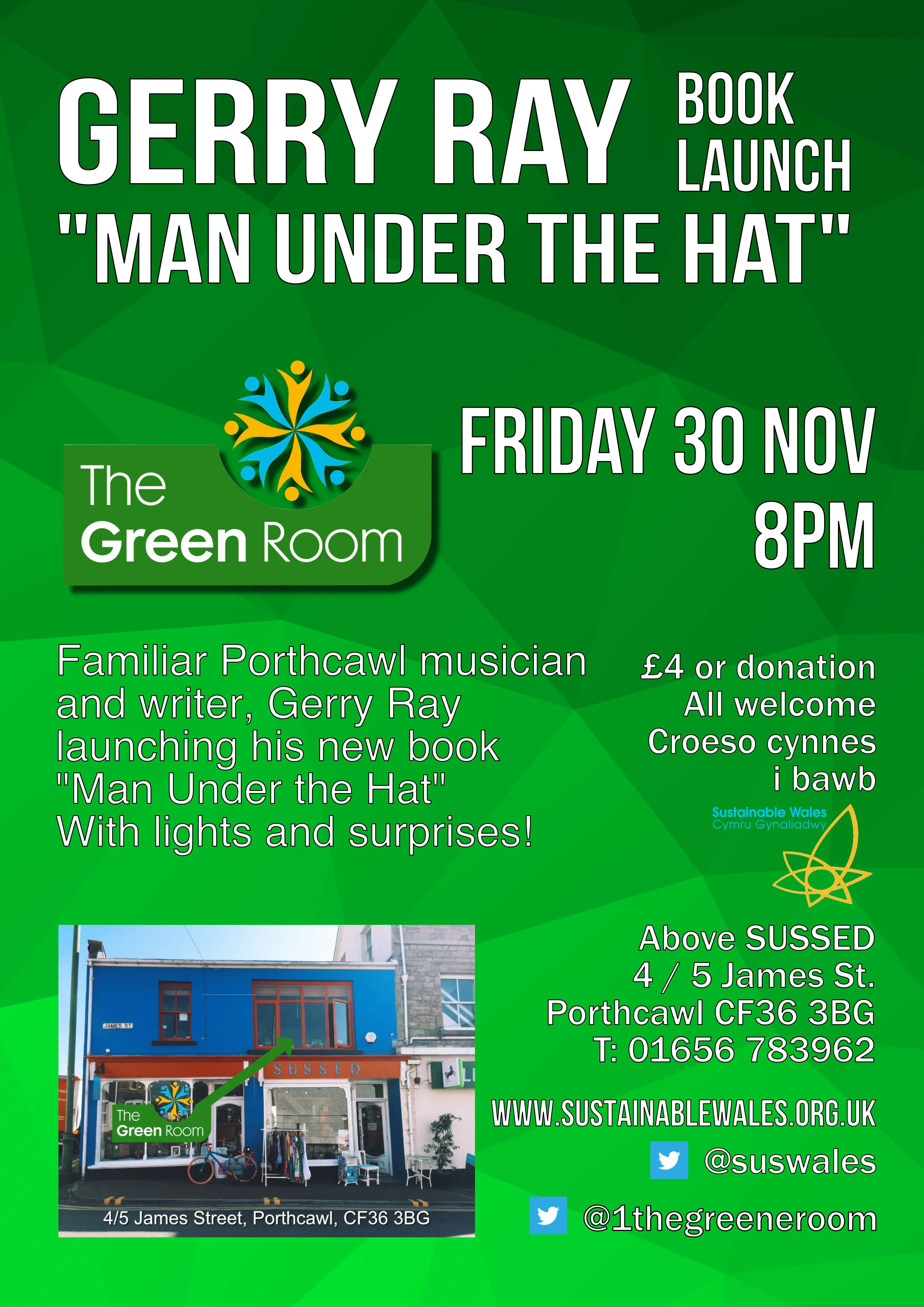 Gerry Ray at the Green Room