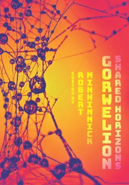 Gorwelion Launch event Phil Cope, Samantha Wynne-Rhydderch and Robert Minhinnick