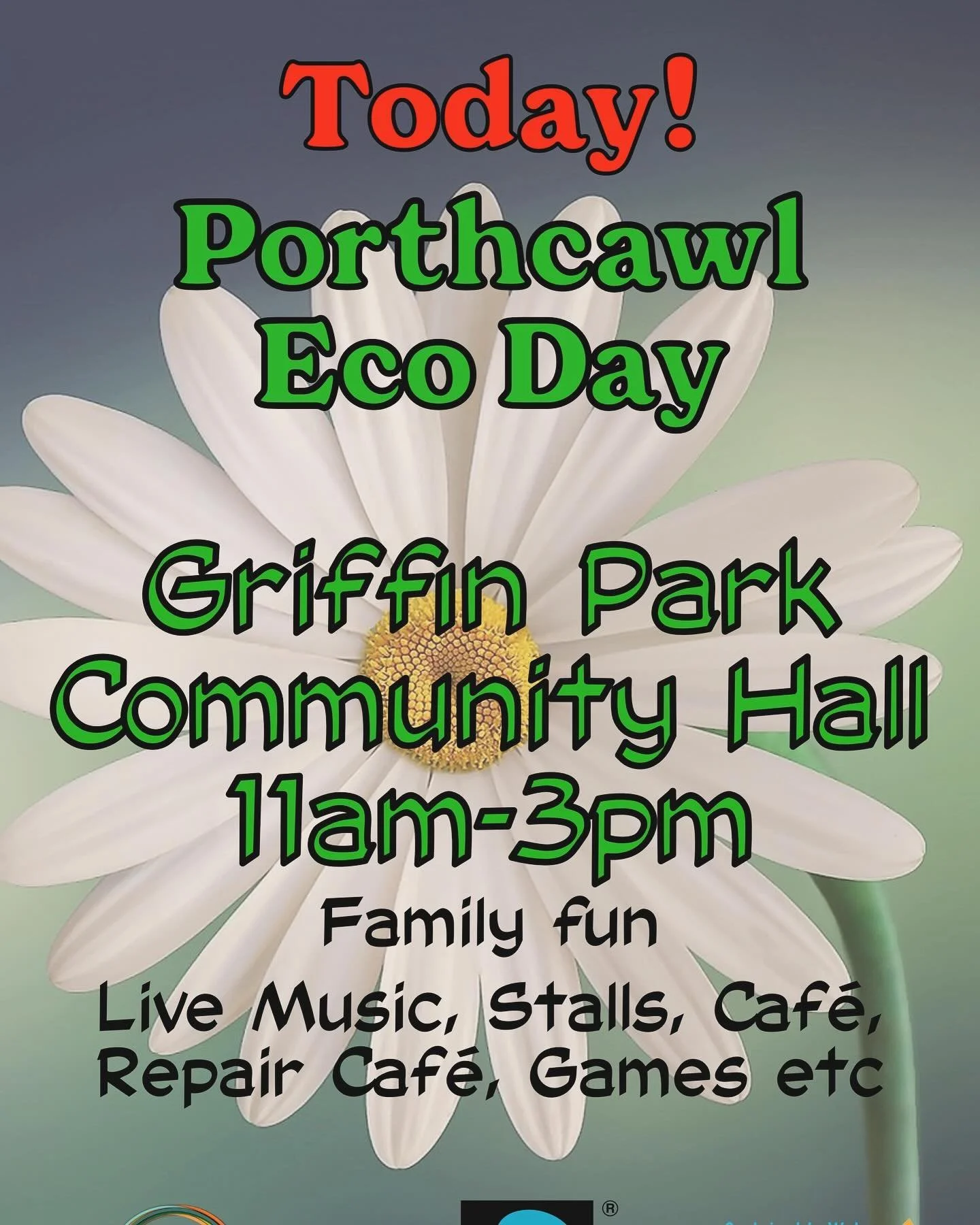 Pop along to the Porthcawl Eco Day today at Griffin Park Community Hall from 11am.