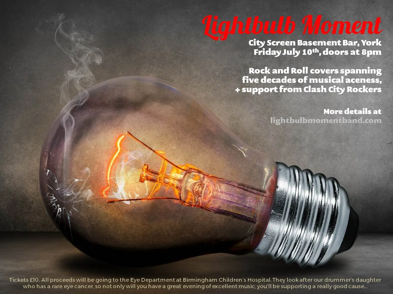 Off-topic: A charity gig in York this Friday