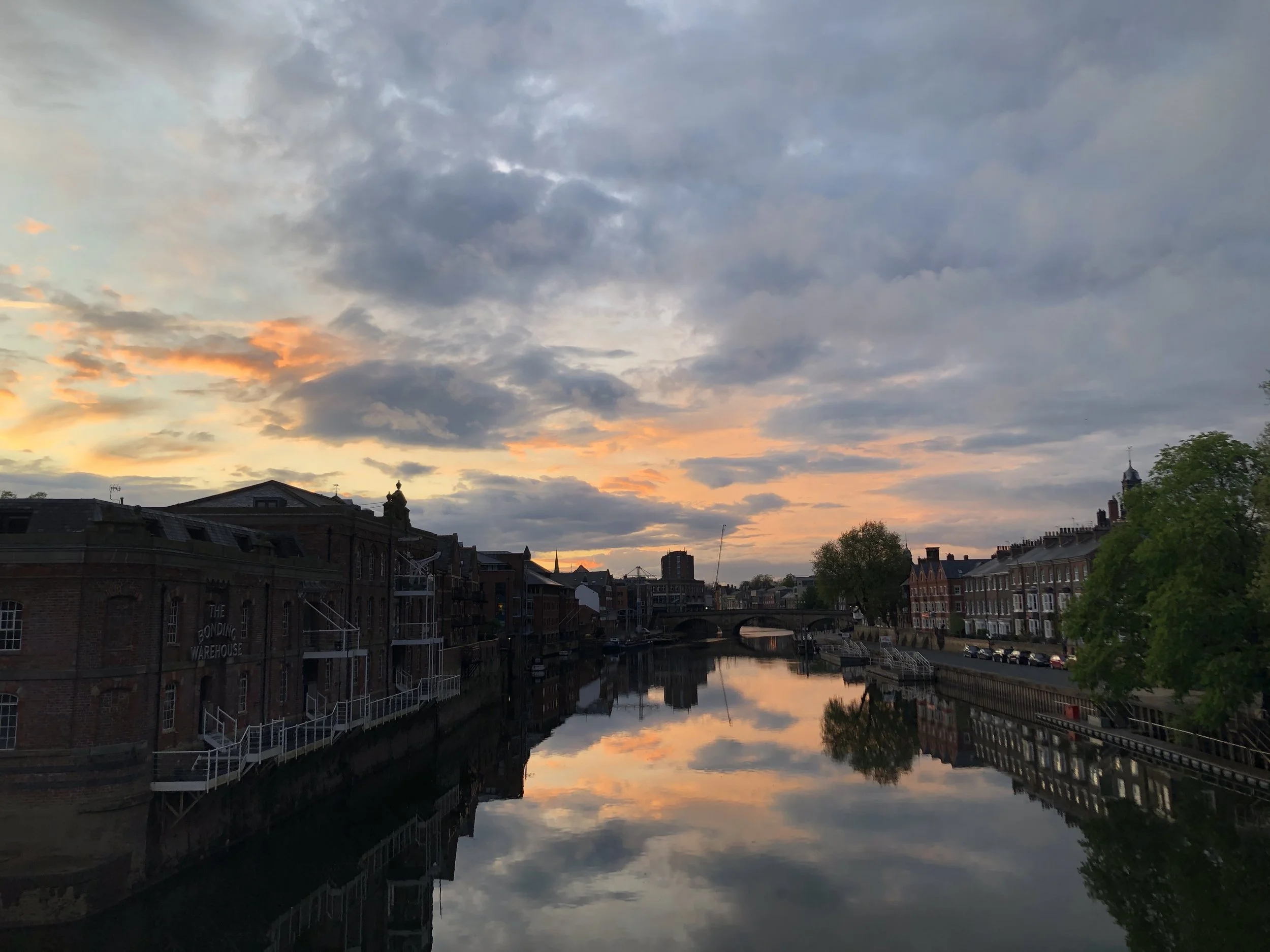 The River Ouse at sunset