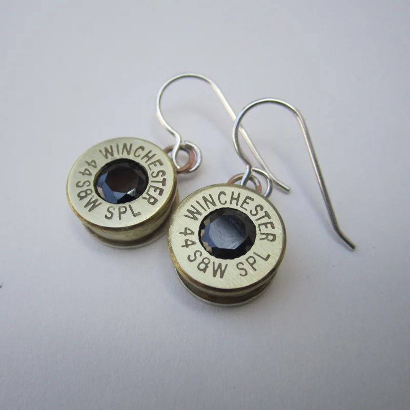 44 Black Drop Earring