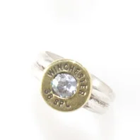 38 Special Crystal Double Band Ring