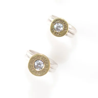 Winchester Cufflinks with Black stone