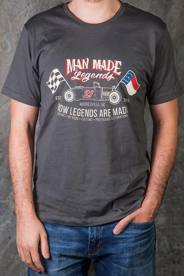 Men’s “21” Tee - Grey