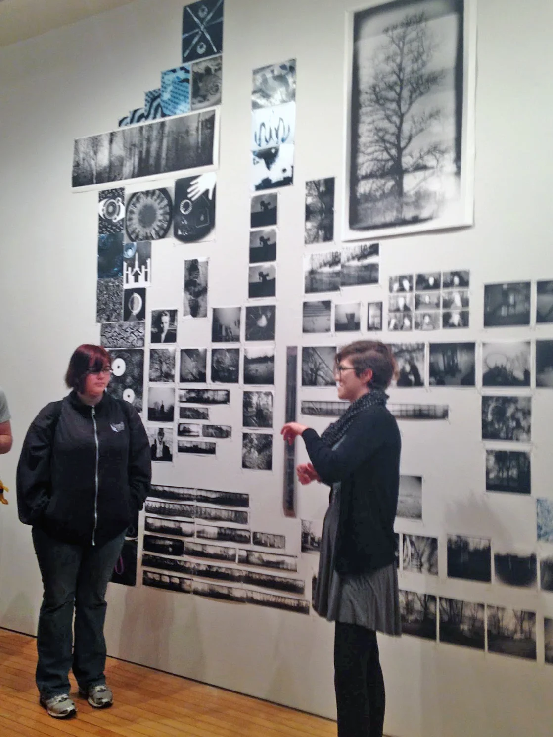 Student photo exhibition.