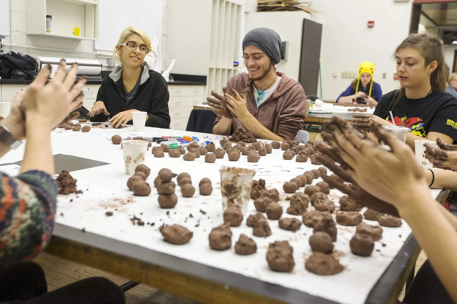 Seedbomb workshop.