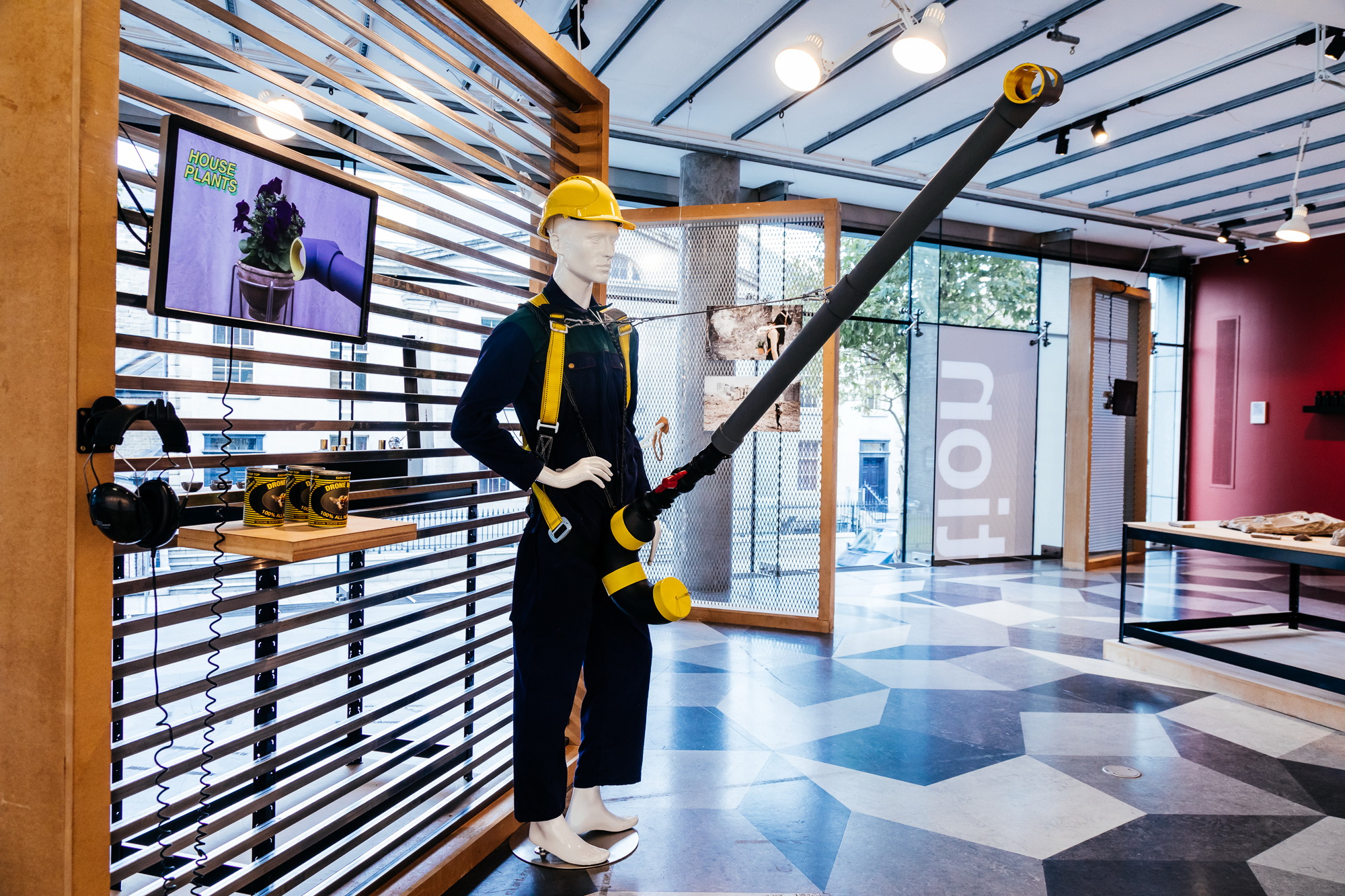 The Bush Blaster installed at Science Gallery Dublin