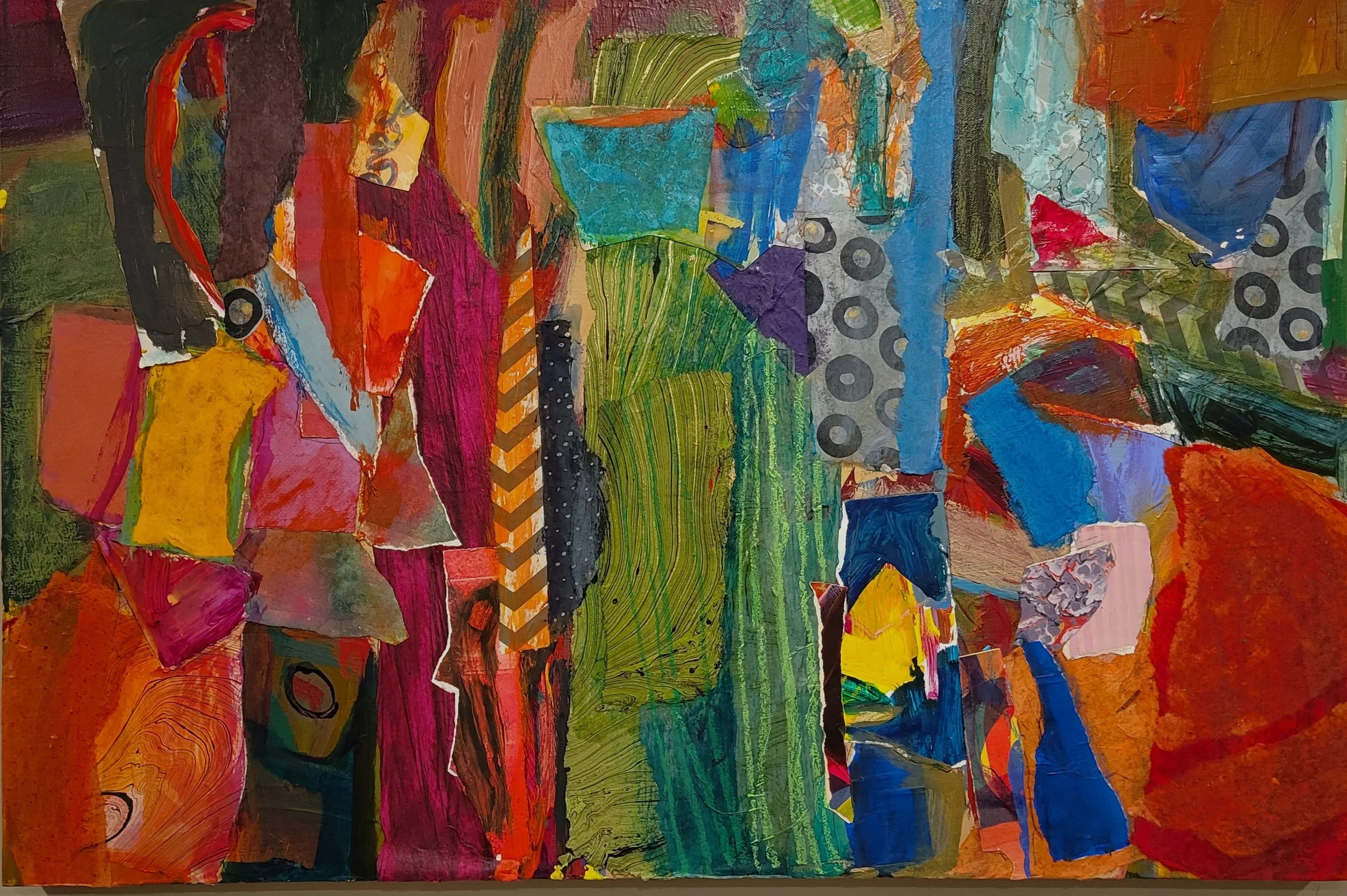 Linda Bankerd 1582 Spring to Collage 24x36 mixed.jpg