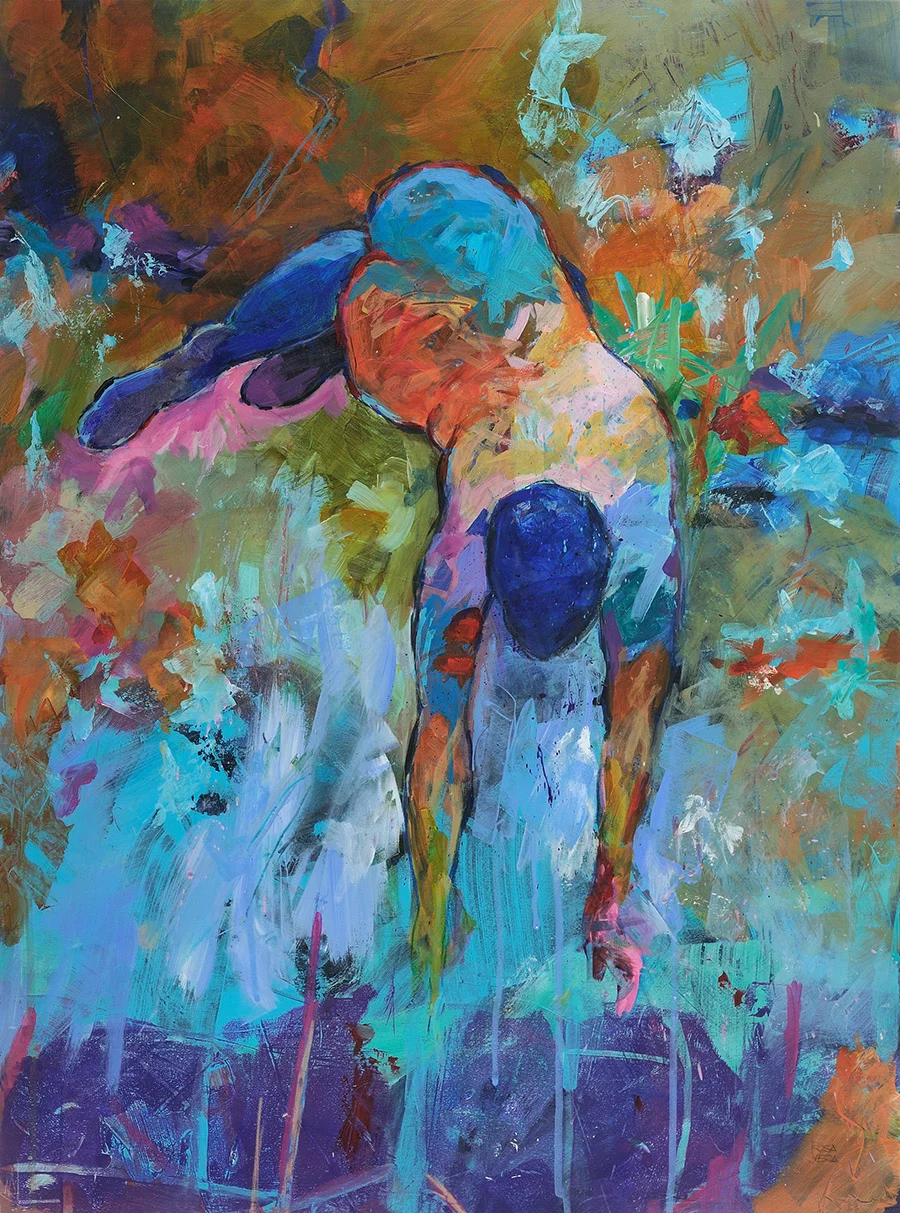 Falling into Lines by Rosa Vera