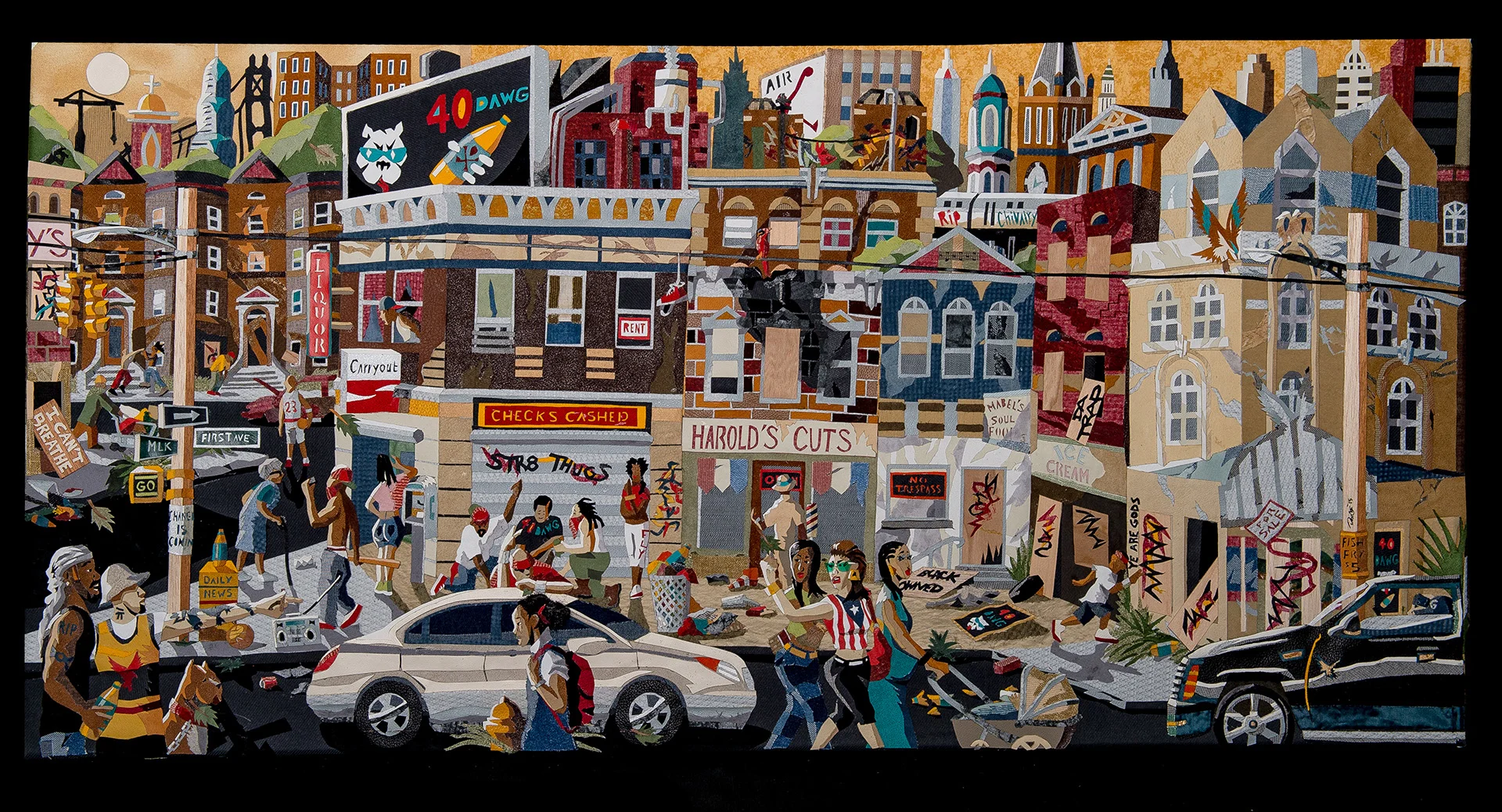 Don DonCee Coulter, First Avenue Part II: Urban Decay, Leather, Suede, Denim, Wood, Fabric
