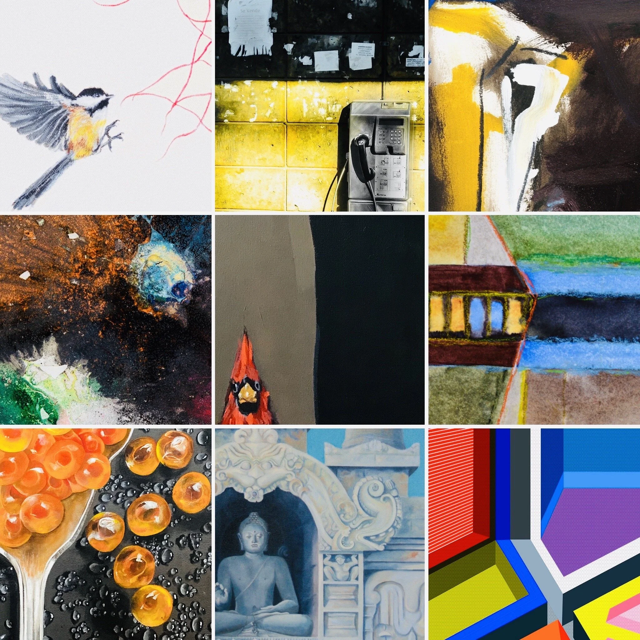 ALL MEMBER ARTISTS APRIL ONLINE EXHIBIT