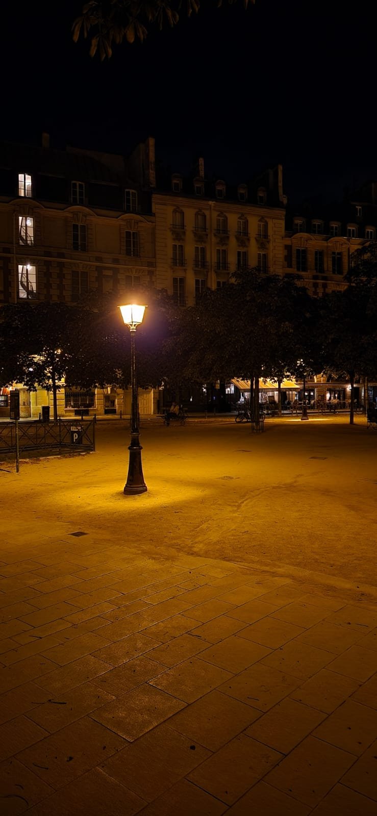 Place Dauphine at Night