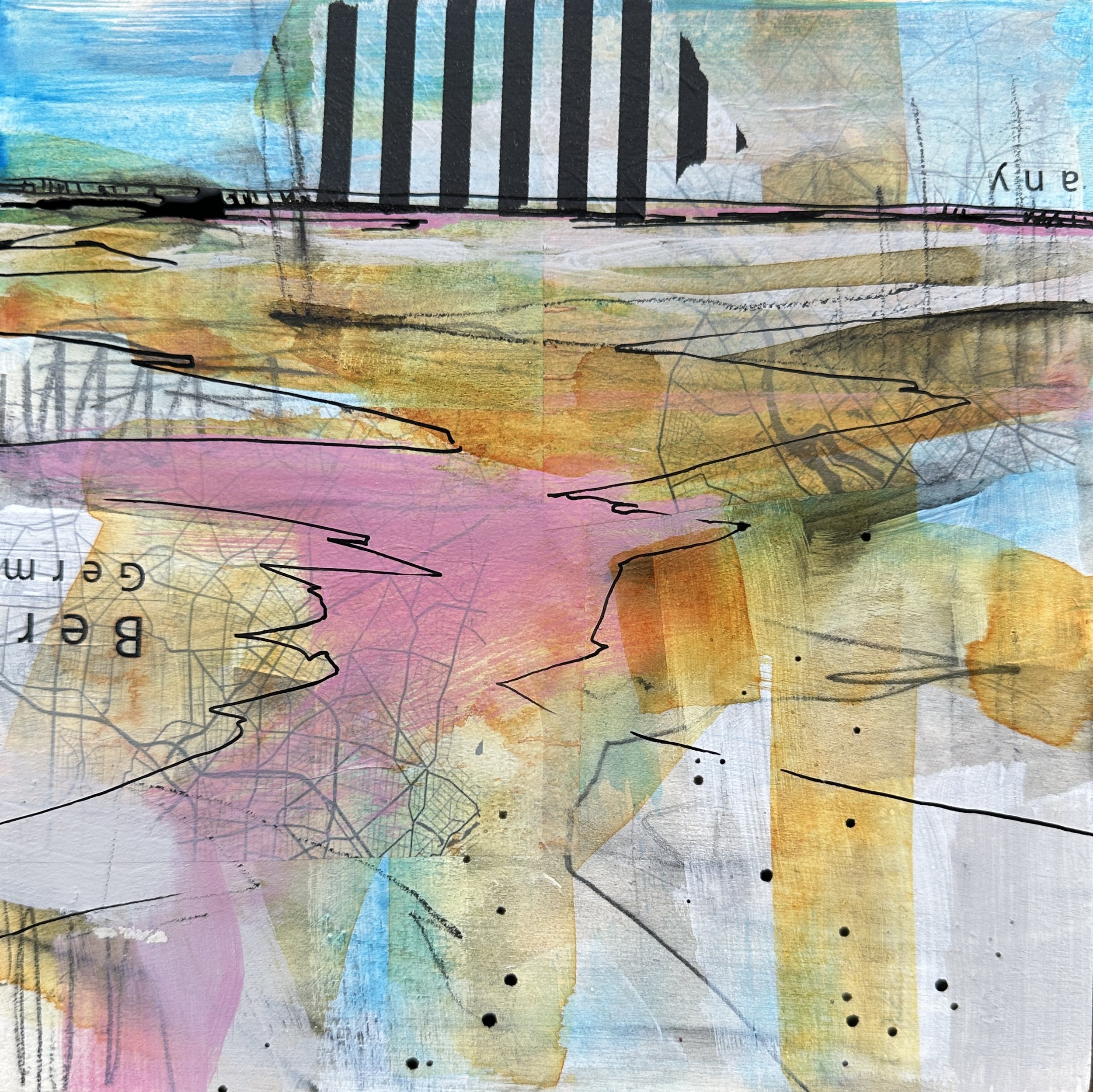 108. Approaching Berlin by Elaine Florimonte