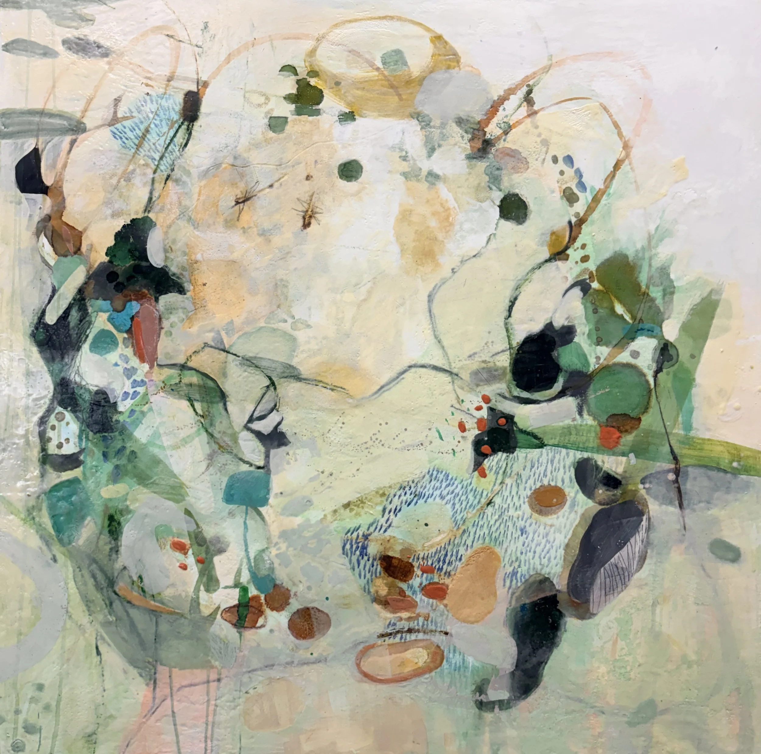 [] - The Quiet of Belonging, 36x36, encaustic, astine.jpg