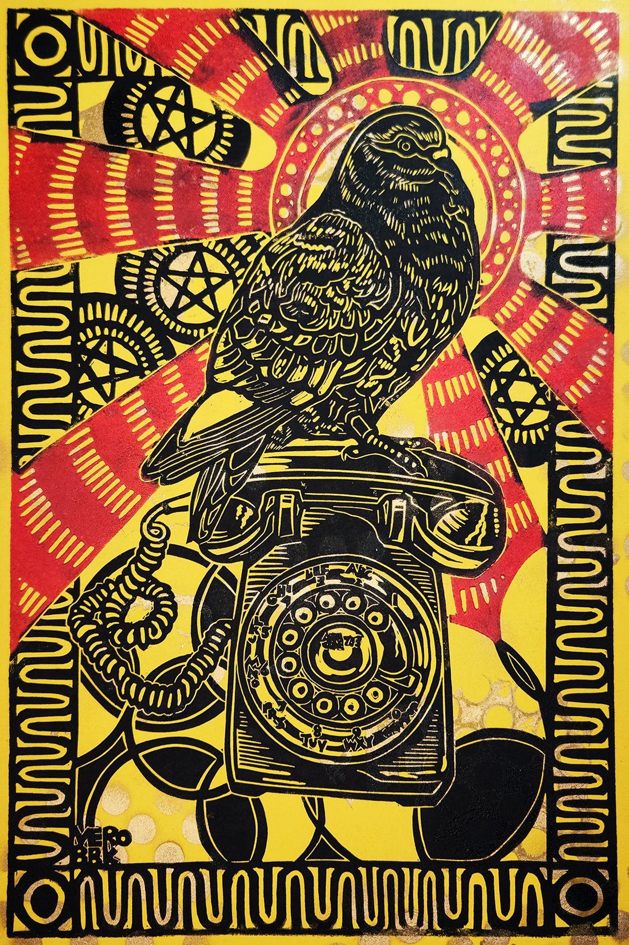 Veronica Barker-Barzel - Pegion Post II.jpg