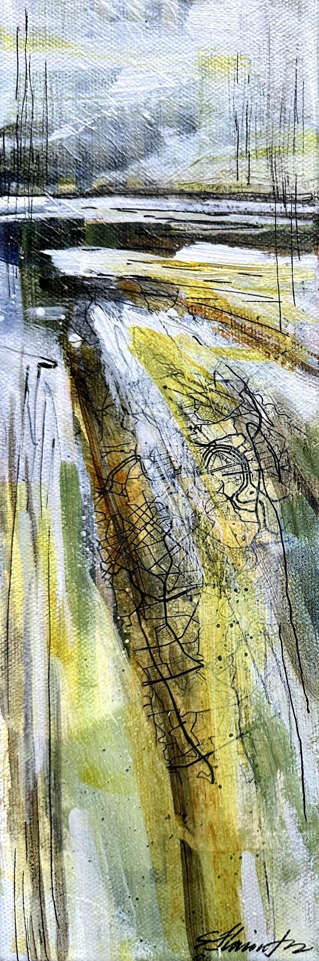 Elaine Florimonte - FlorimonteTheLittleCloudWeepsII12x4AcryliccollageonCanvas190 (1).jpg