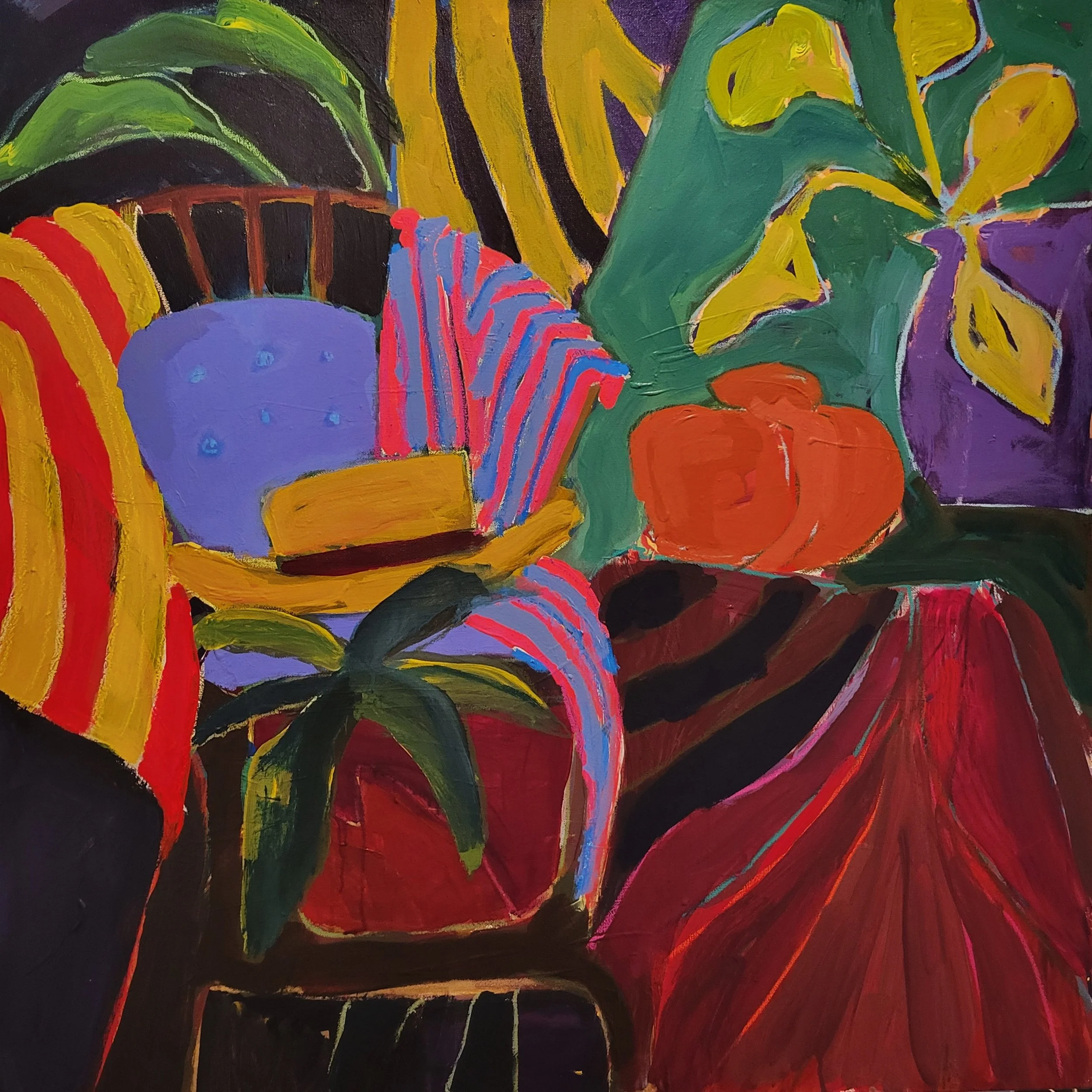 Linda Bankerd - 1392.5 Interior-Still Life 36x36.jpg