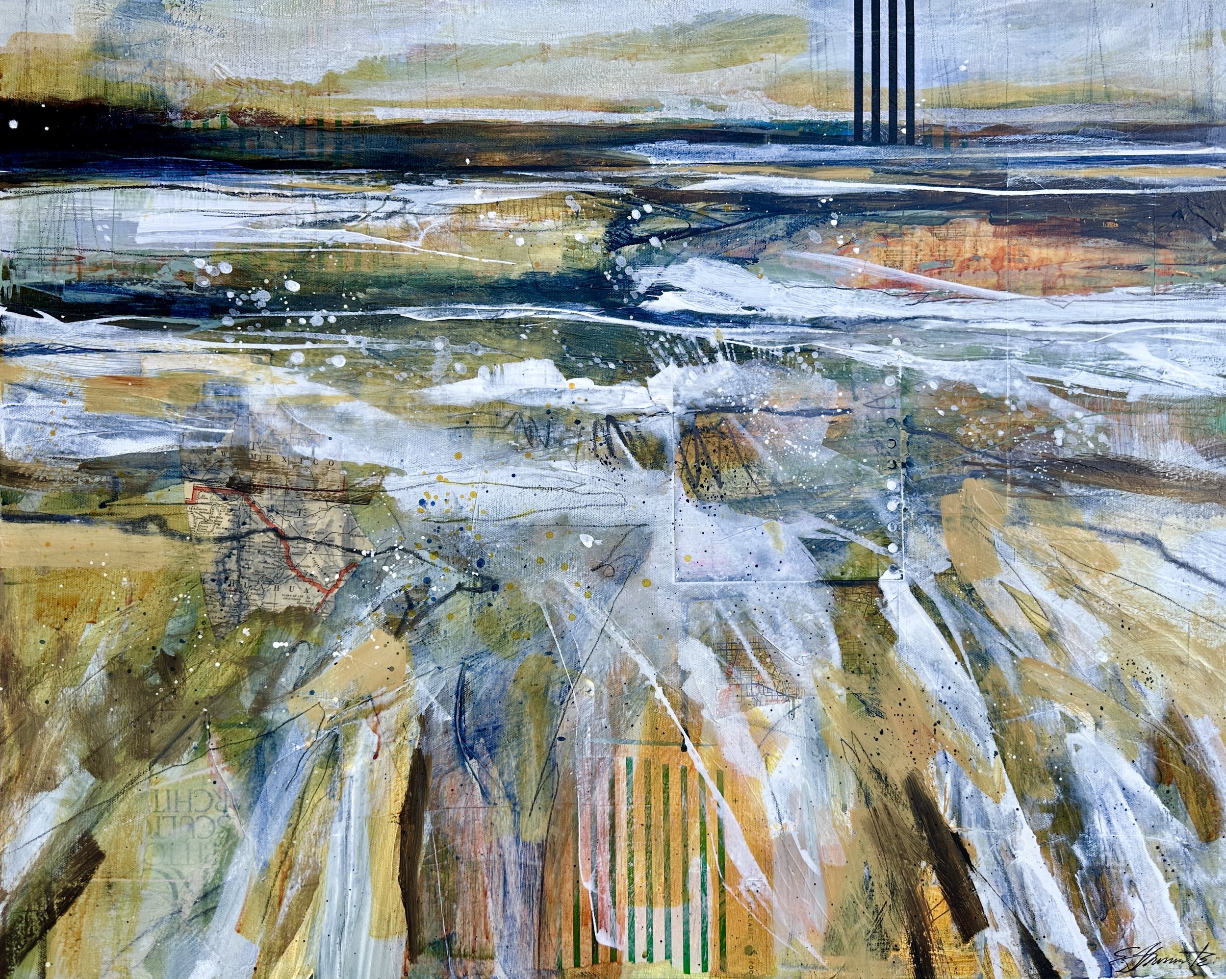 Elaine Florimonte - FlorimonteCrashThroughtheSurface24x30AcrylicCollageonCanvas1800 (1).jpg