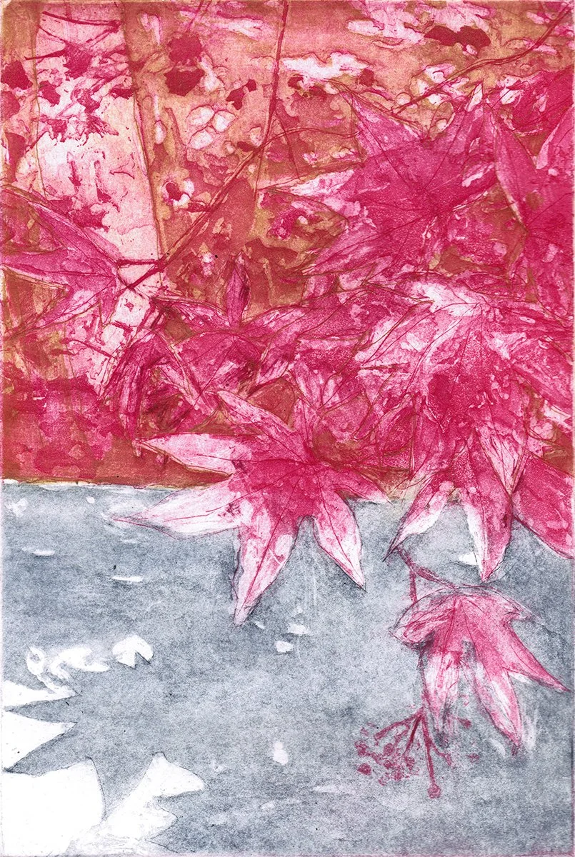 Leaves & Shadows #3 4 inch Mary D. Ott.jpg
