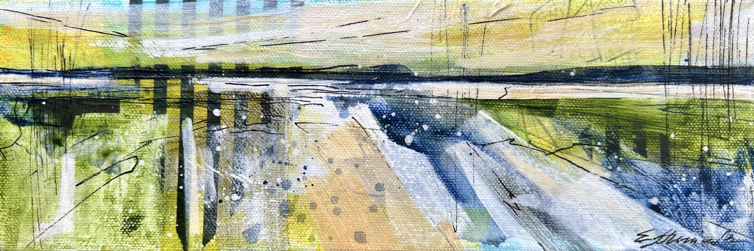 Elaine Florimonte - FlorimonteLoveTheSkiesYou_reUnderIII4x12AcrylicCollageonCanvas190 (1).jpeg