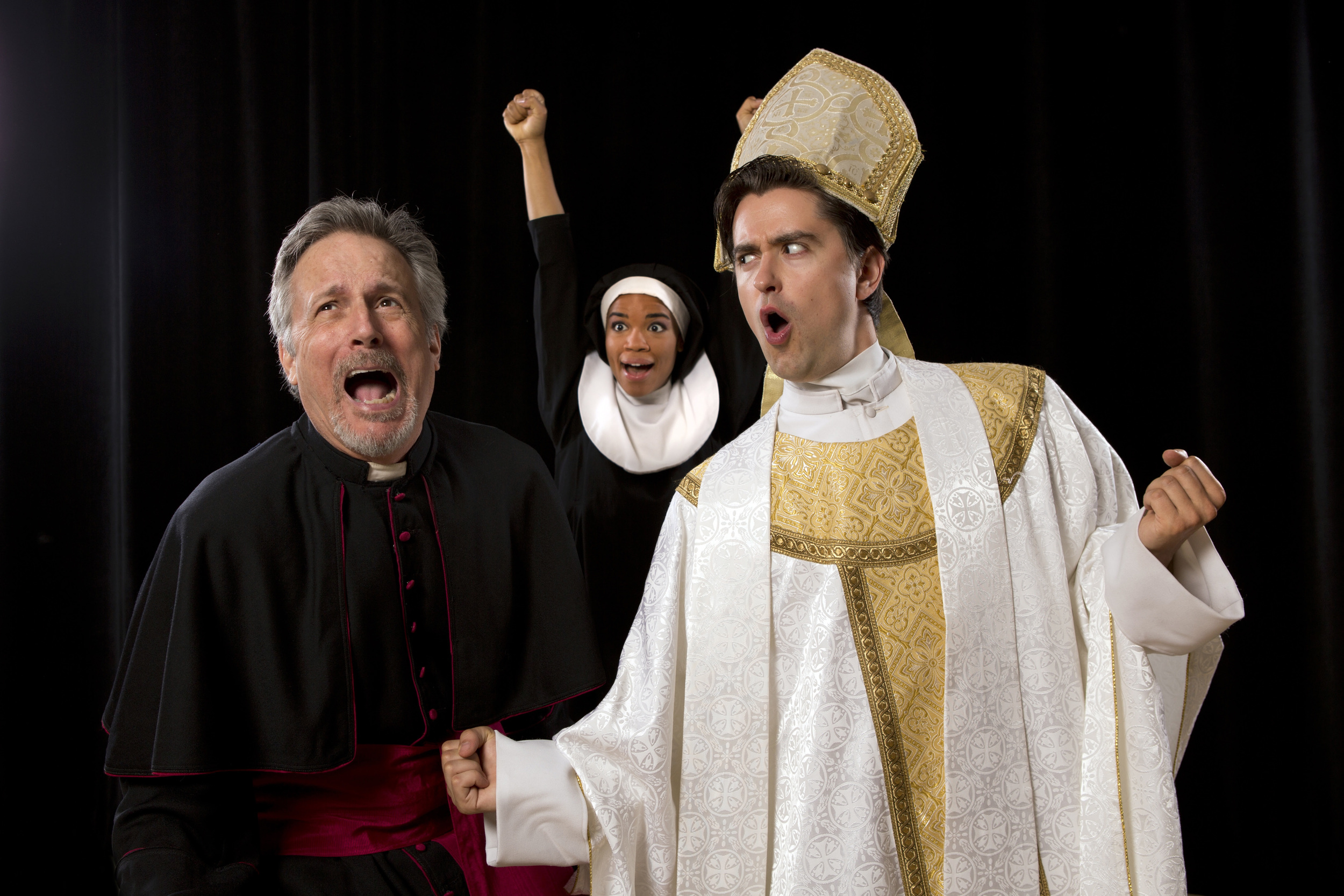 POPE! An Epic Musical : Ken Land, Britney Coleman, Sam Bolen