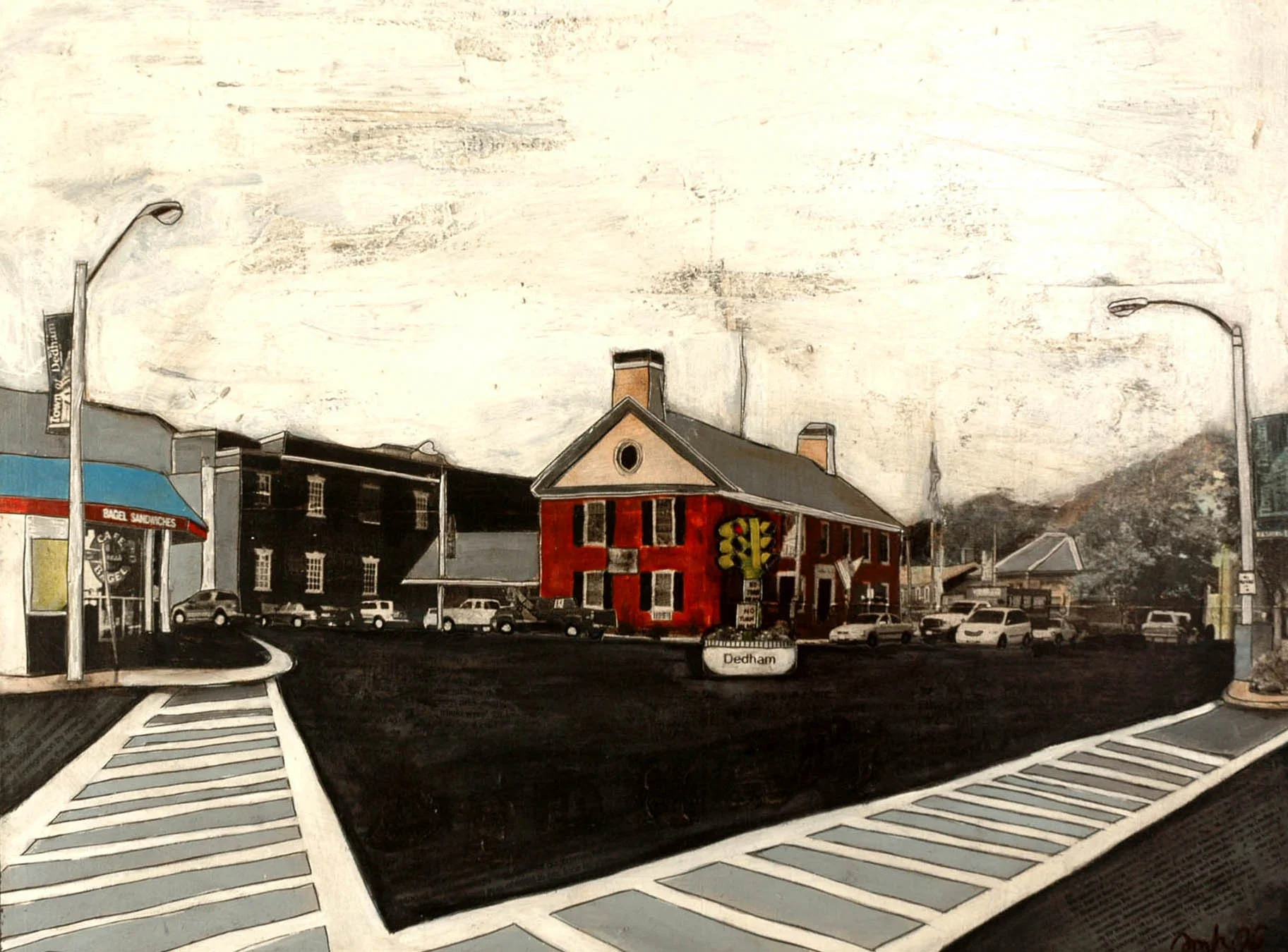 Crosswalk, Dedham MA