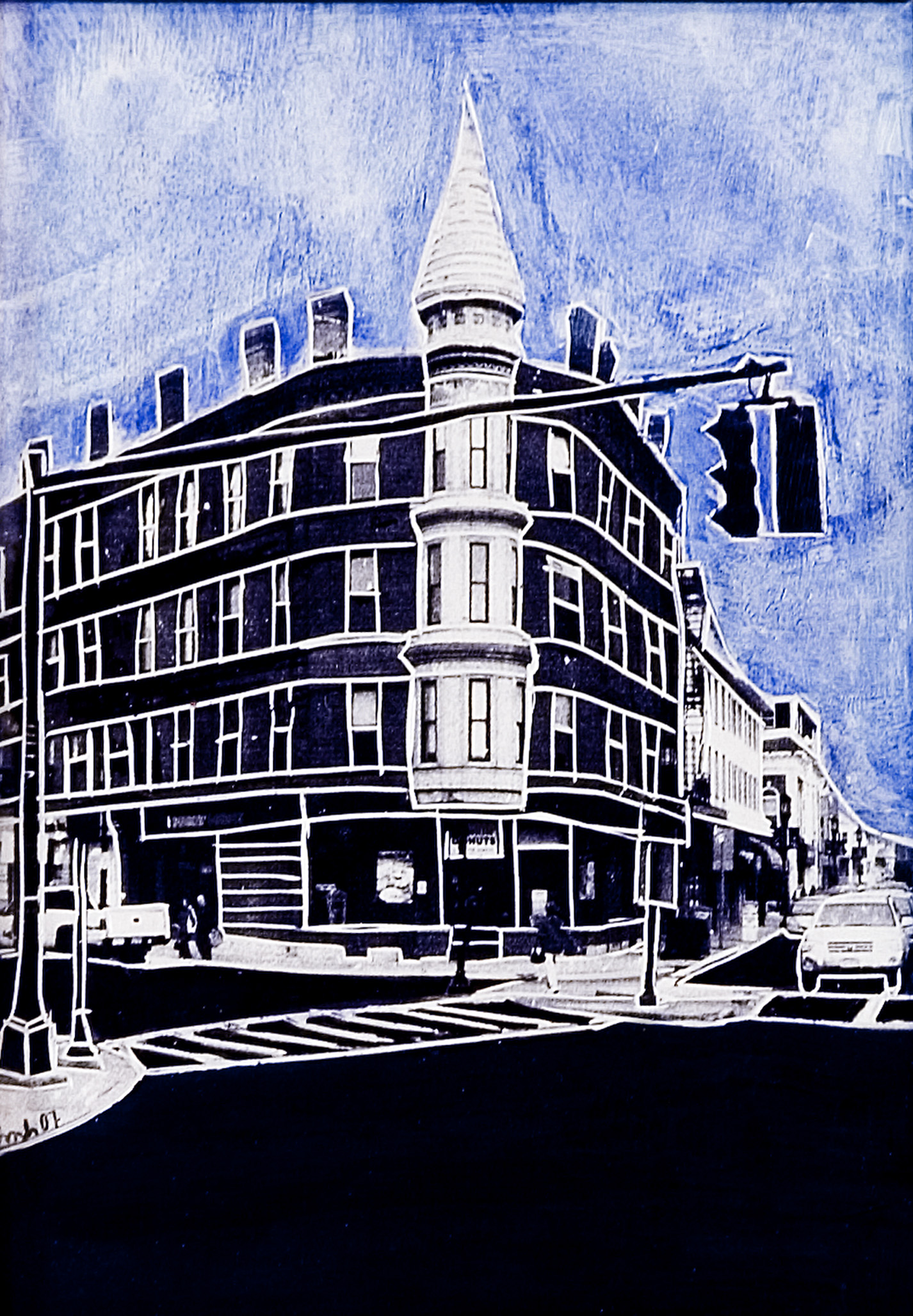 Blue Bigalow, Medford MA