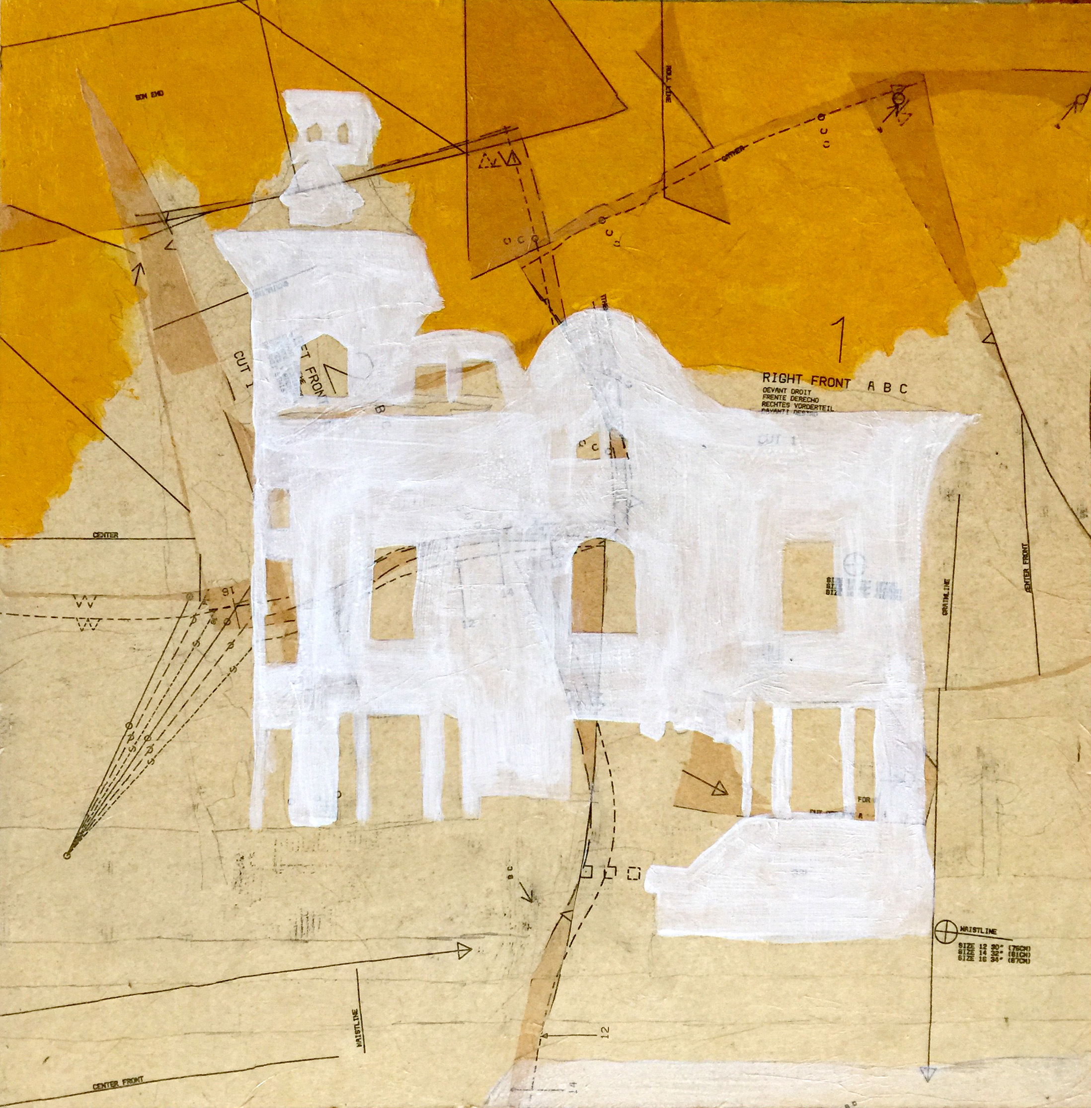 Tirocchi Collage Yellow