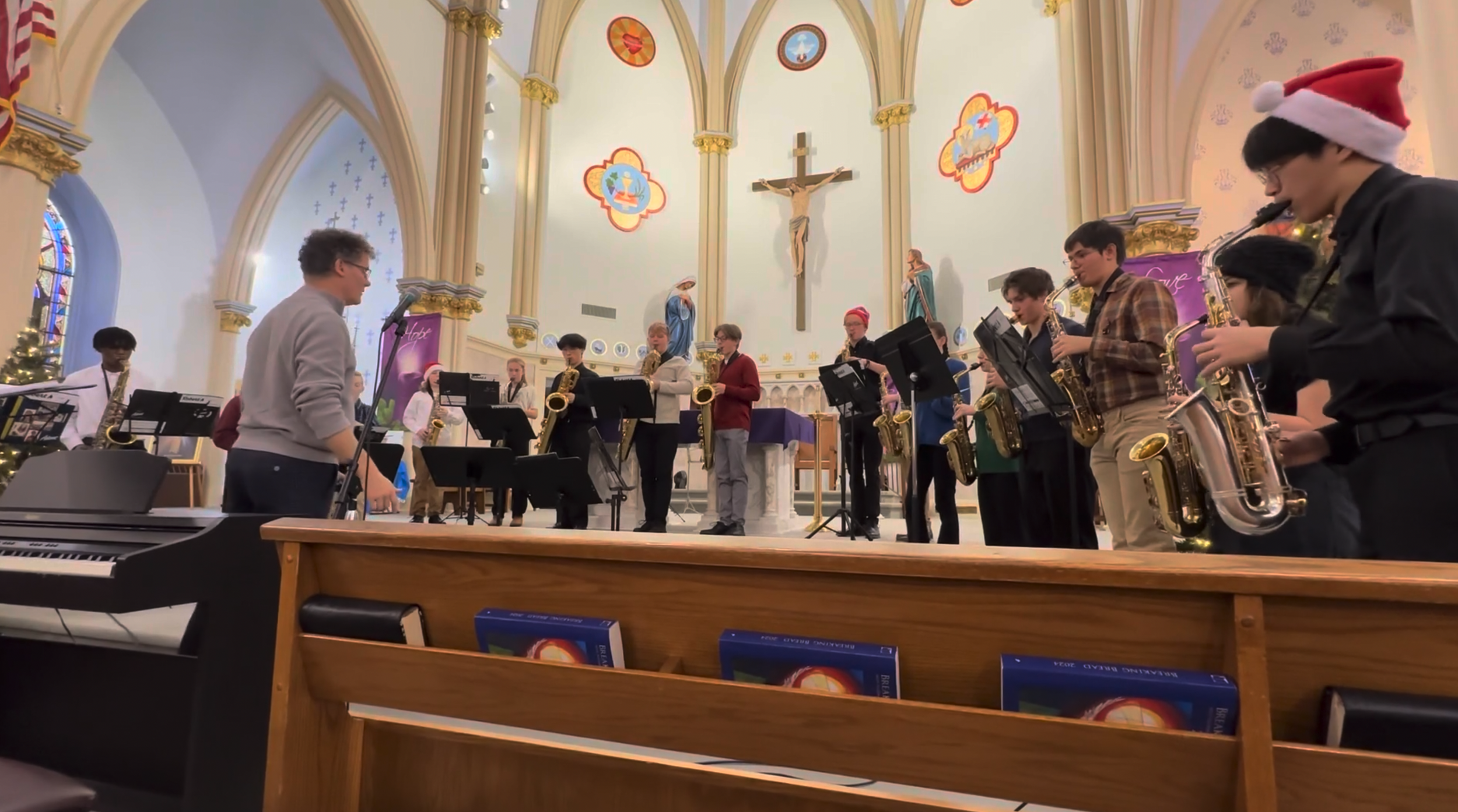 Fraser Street Saxes @ Bellefonte Vic. Xmas 