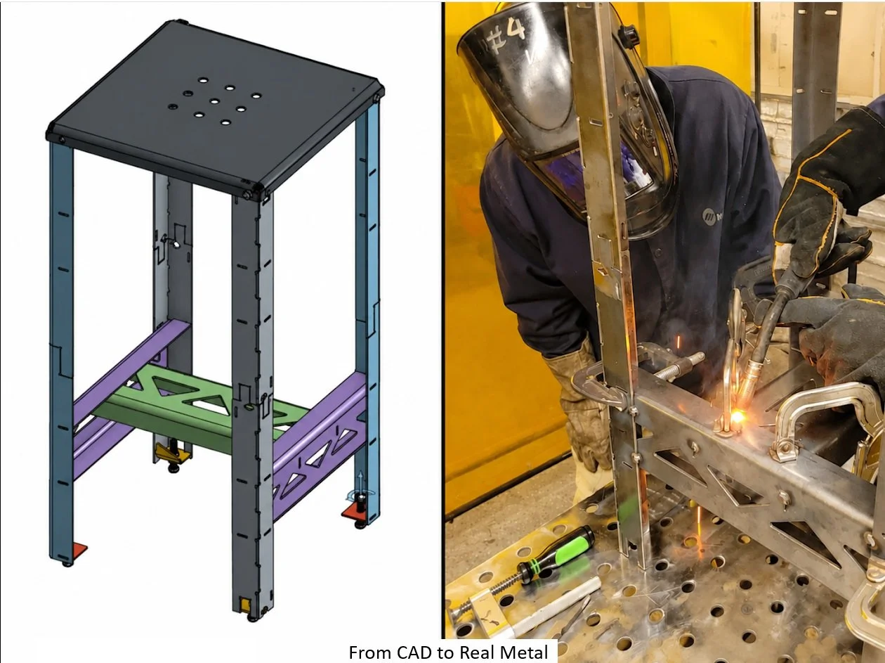 Metal Fabrication -- Do your own table