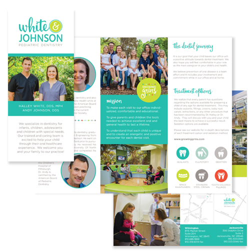 White & Johnson Trifold