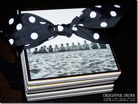 Photo Coaster Gift Idea