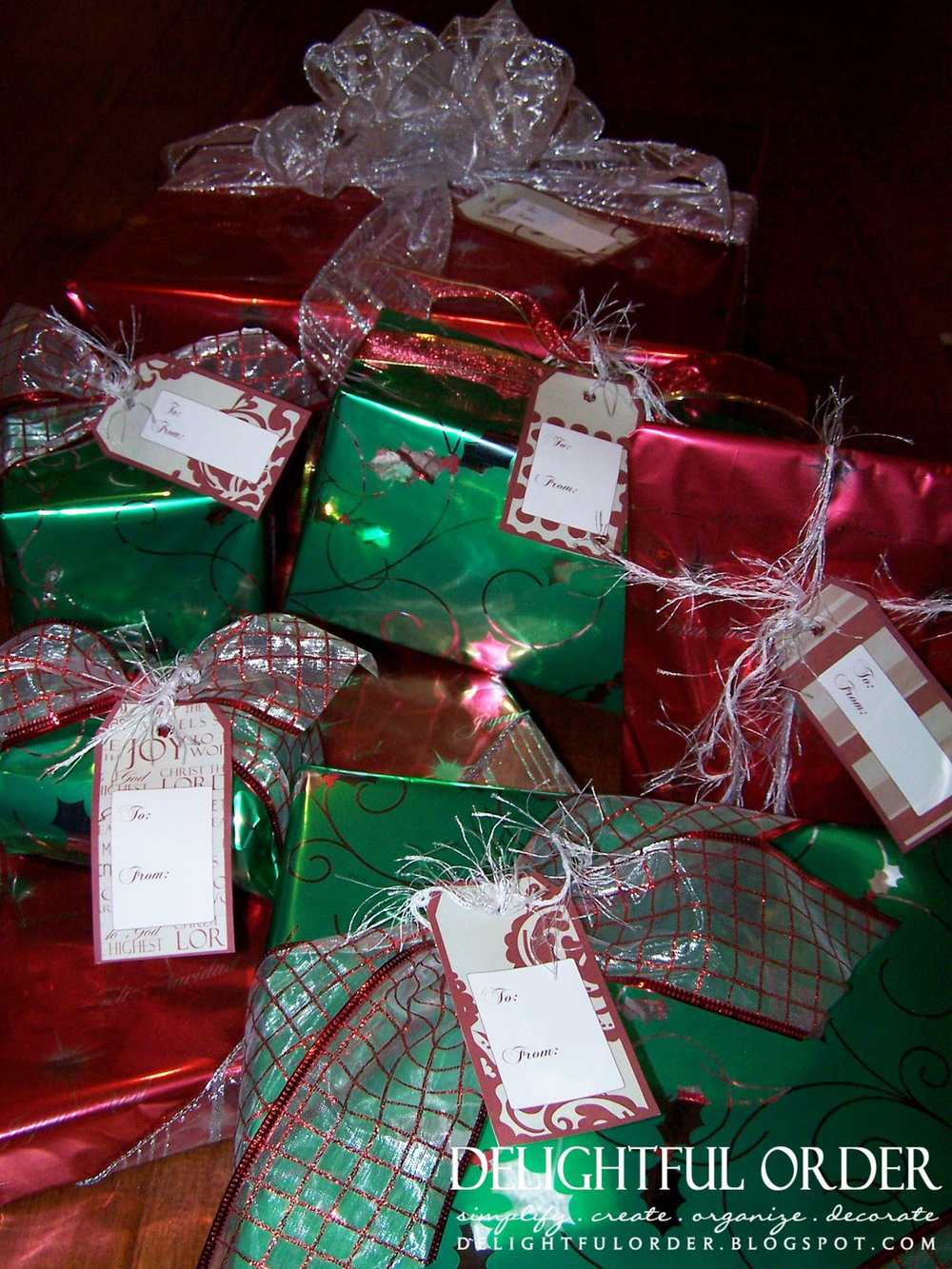 Christmas Wrapping Tags