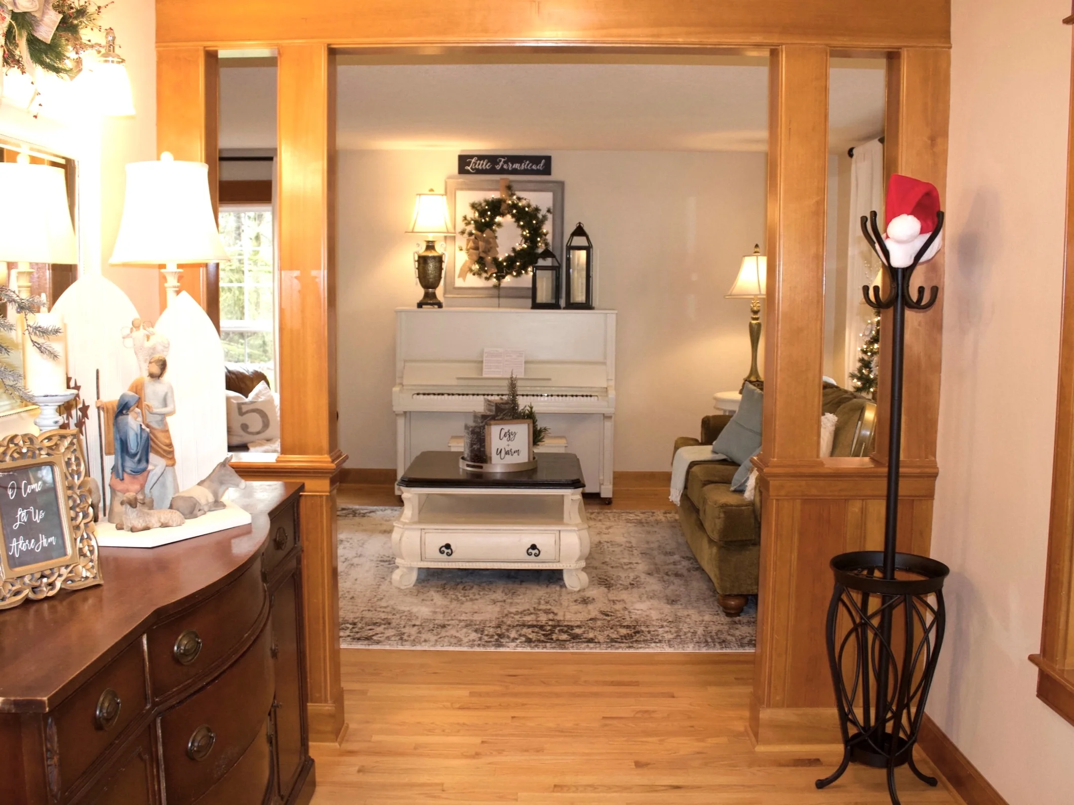 2018 Christmas Decor Home Tour — Delightful Order