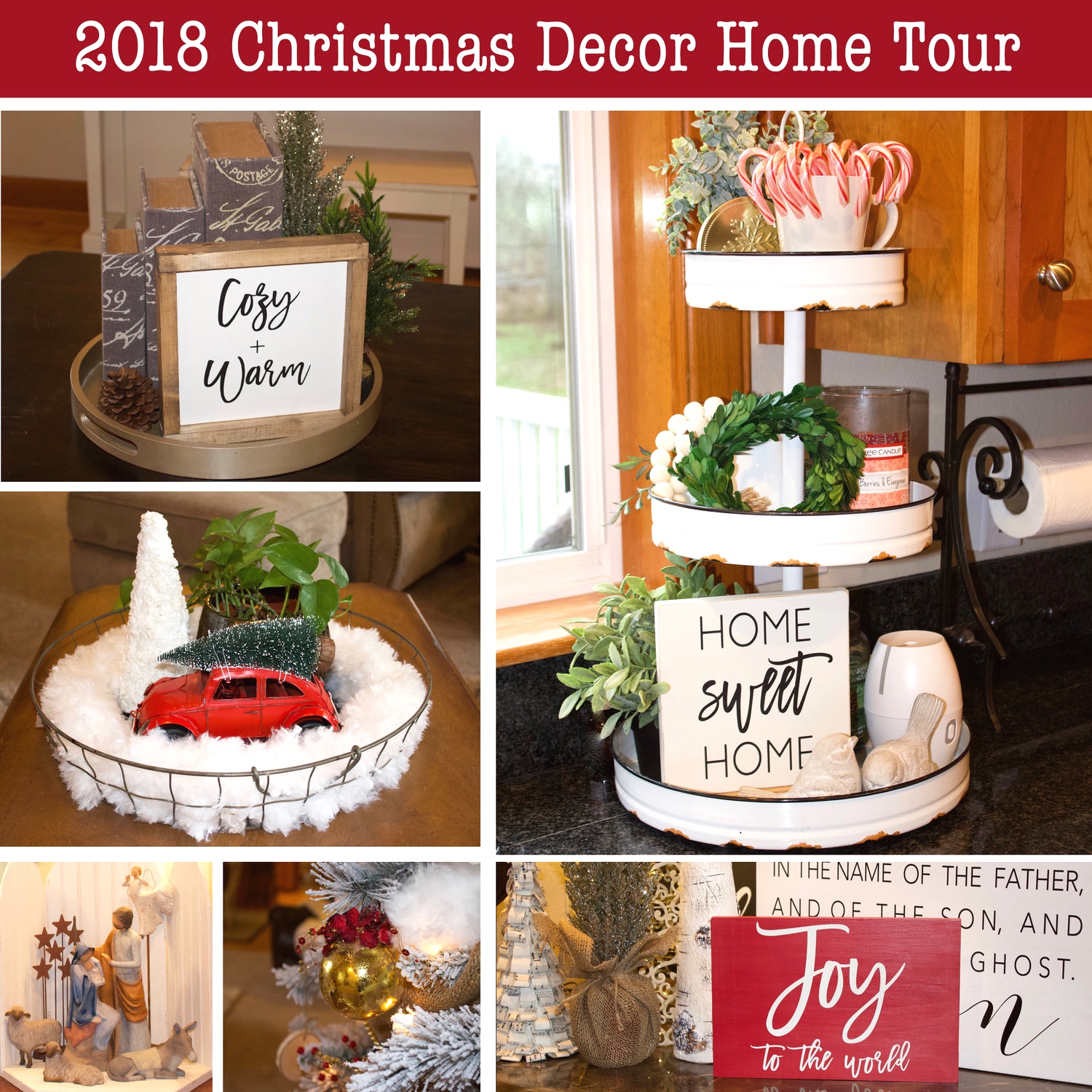 2018 Christmas Decor Home Tour