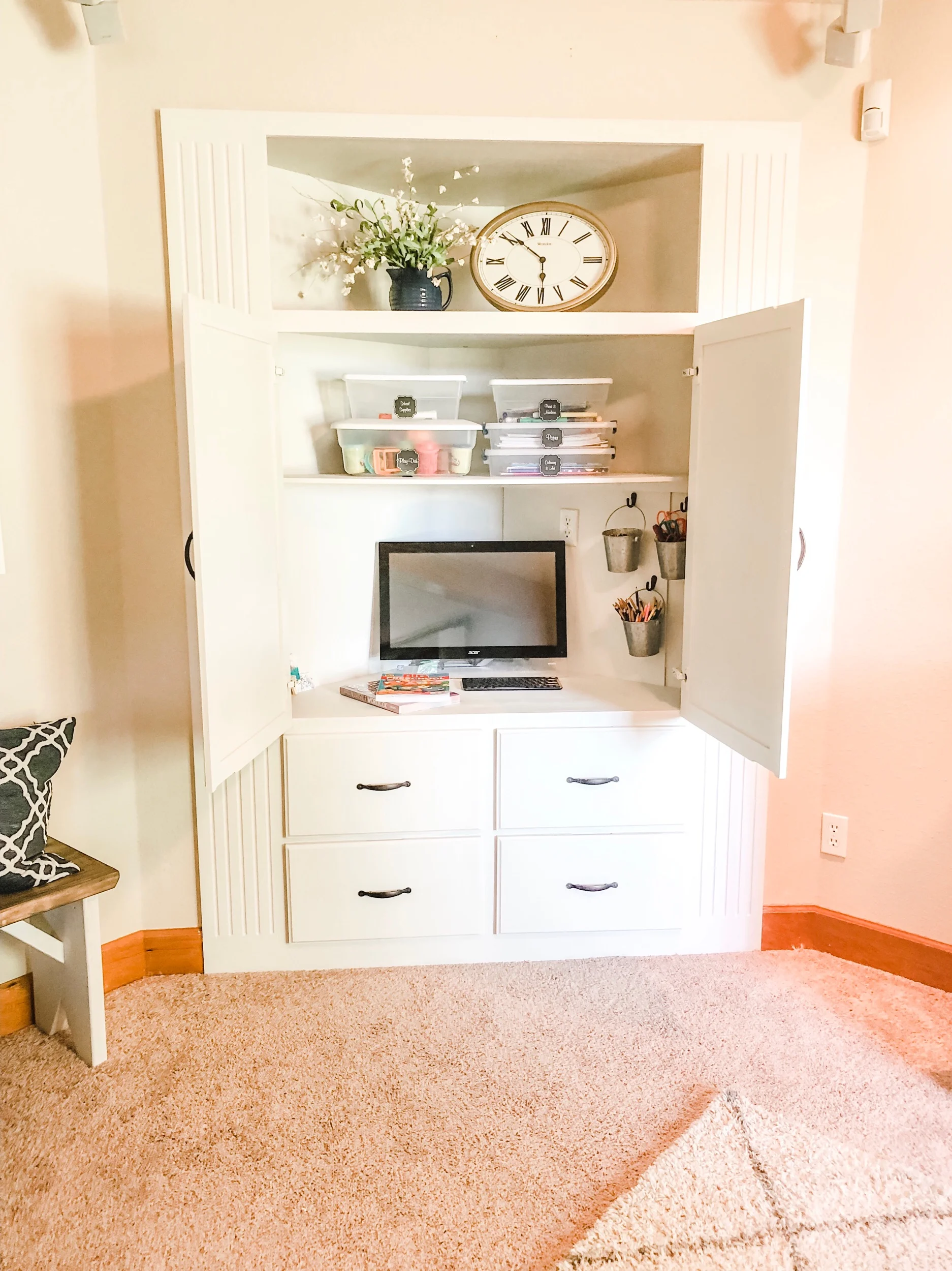 kids corner cabinet