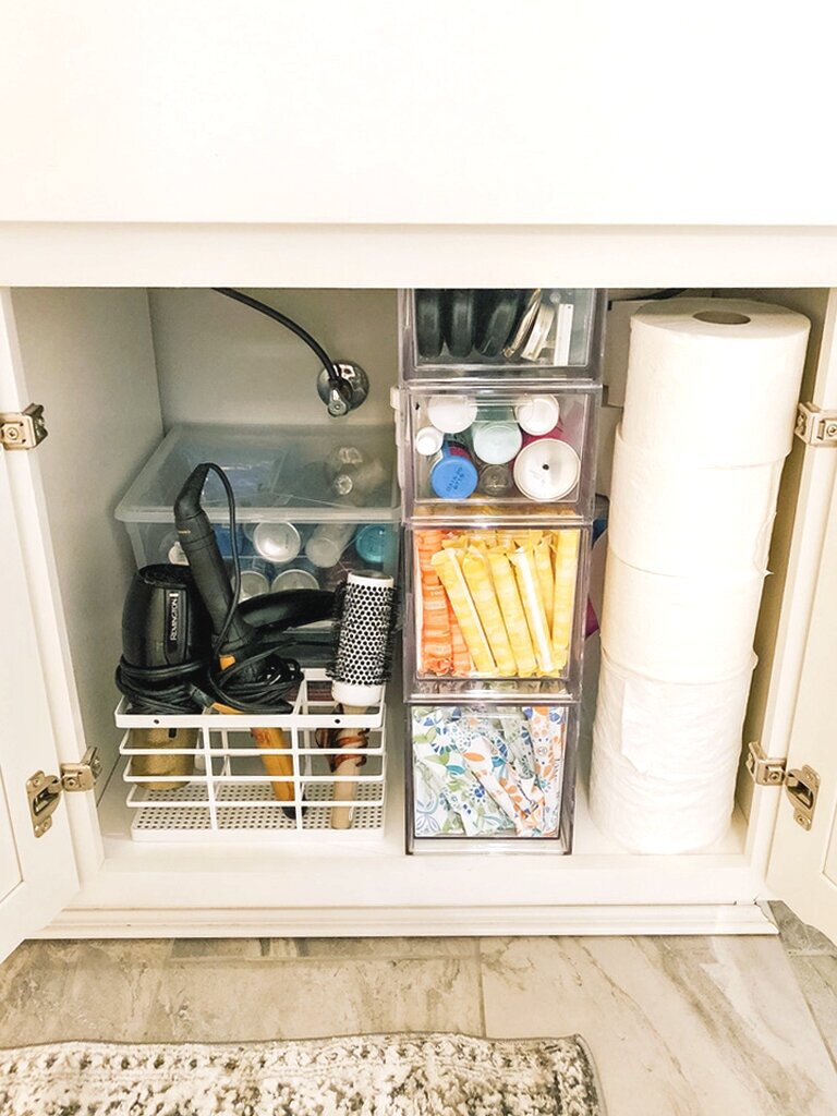 Organizing Under the Bathroom Sink — Delightful Order