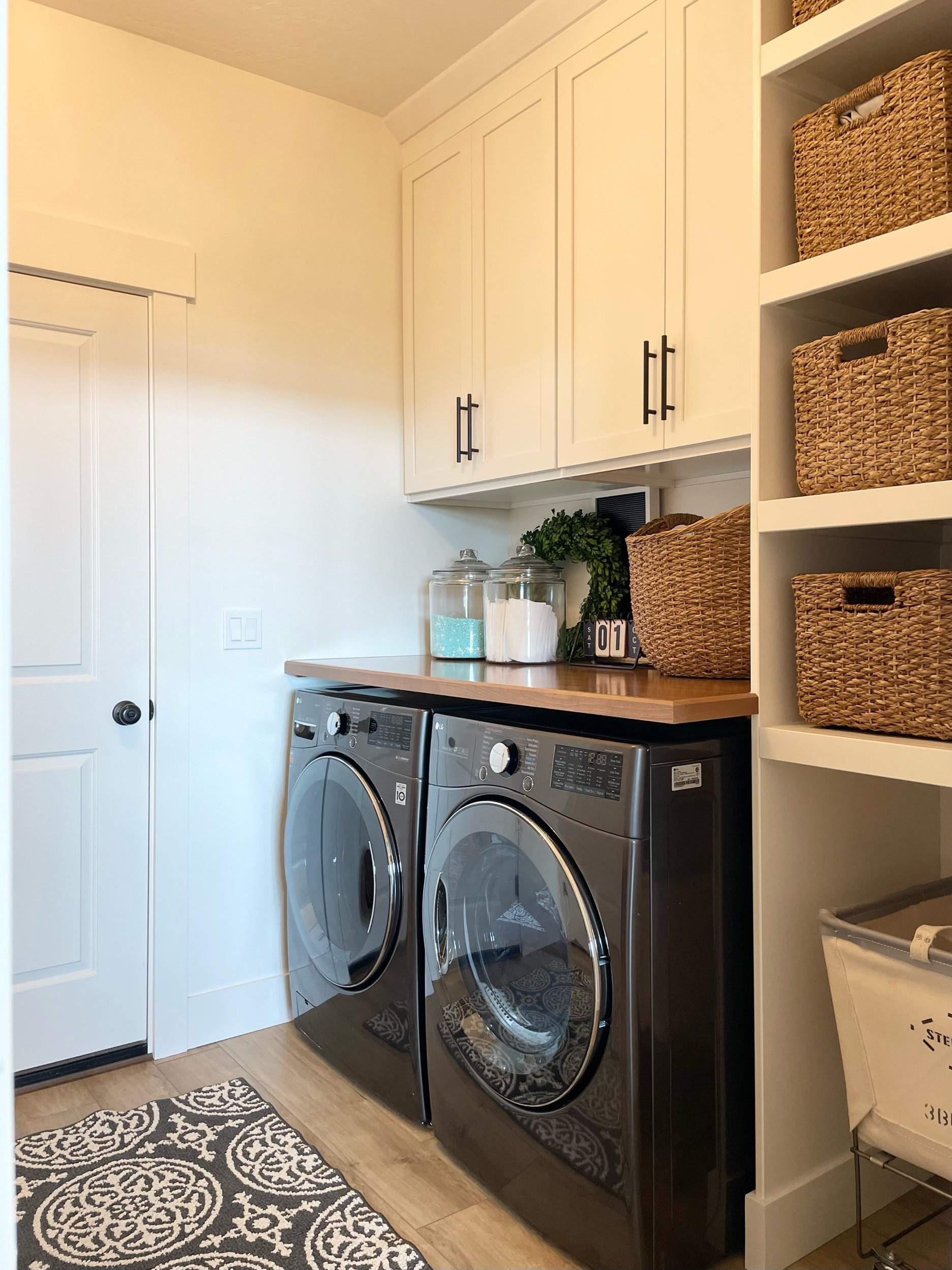 My New Organized Laundry Room — Delightful Order