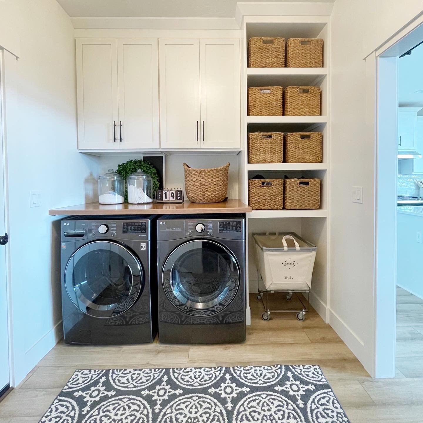 My New Organized Laundry Room — Delightful Order