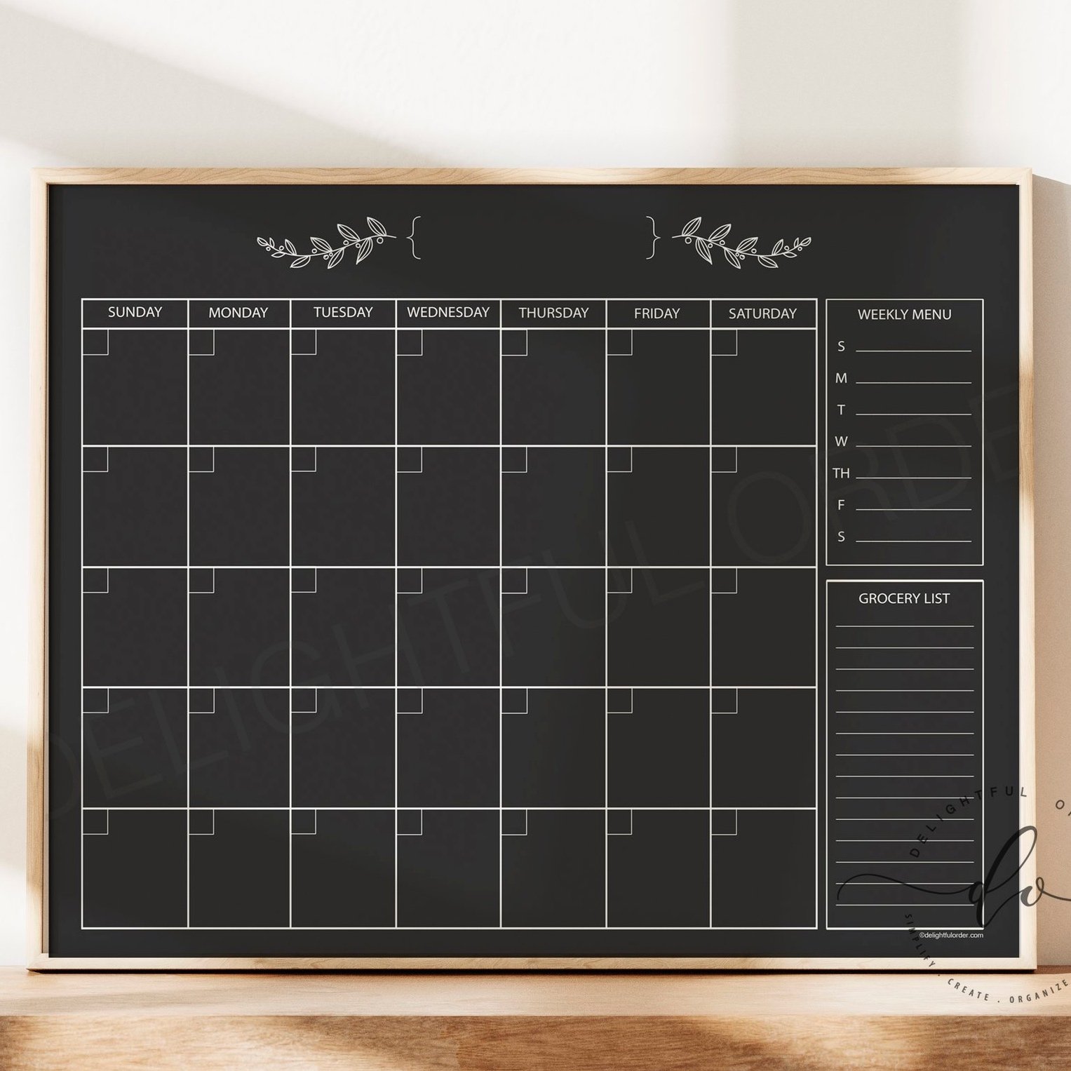 DRY ERASE CALENDARS (Copy)