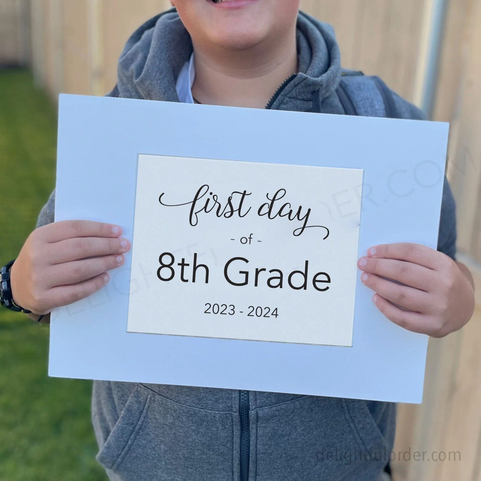 2023_2024 First Day of School Signs — Delightful Order