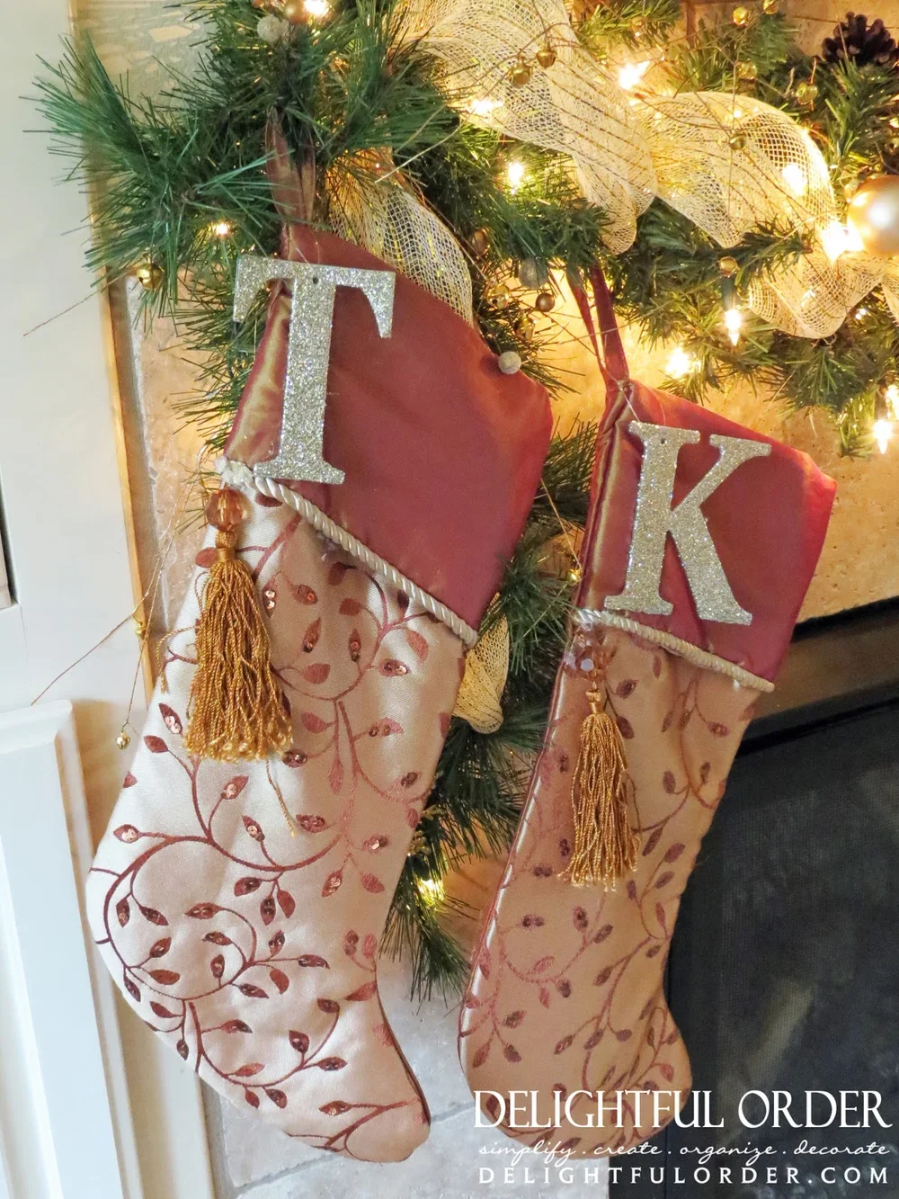 Personalized Stockings For Under a Dollar