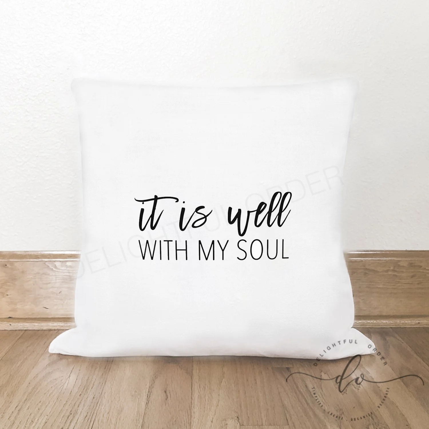 It is Well Pillow Cover