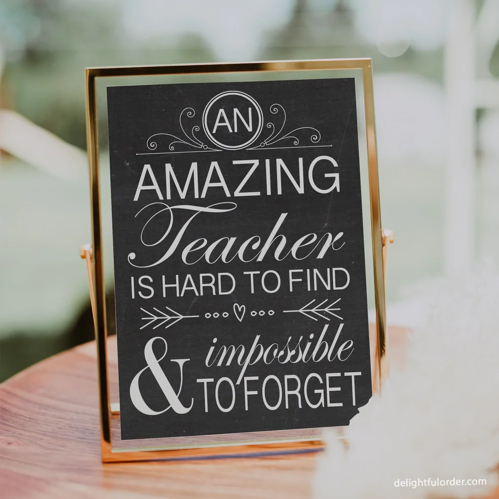 10 Unique Teacher Appreciation Gift Ideas — Delightful Order